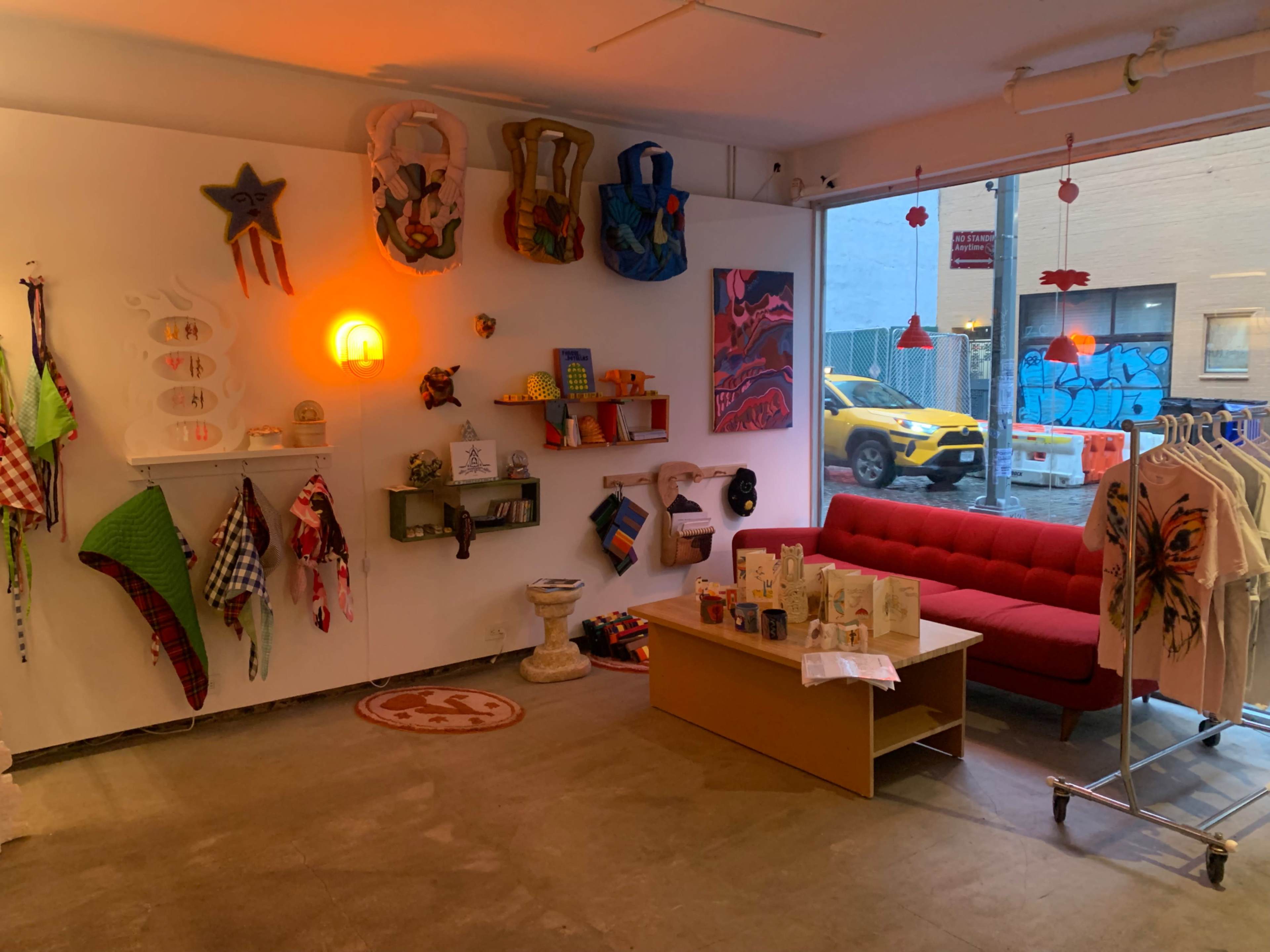 Urban Gallery with Floor Length Storefront Window Image in Bowery, New York, NY