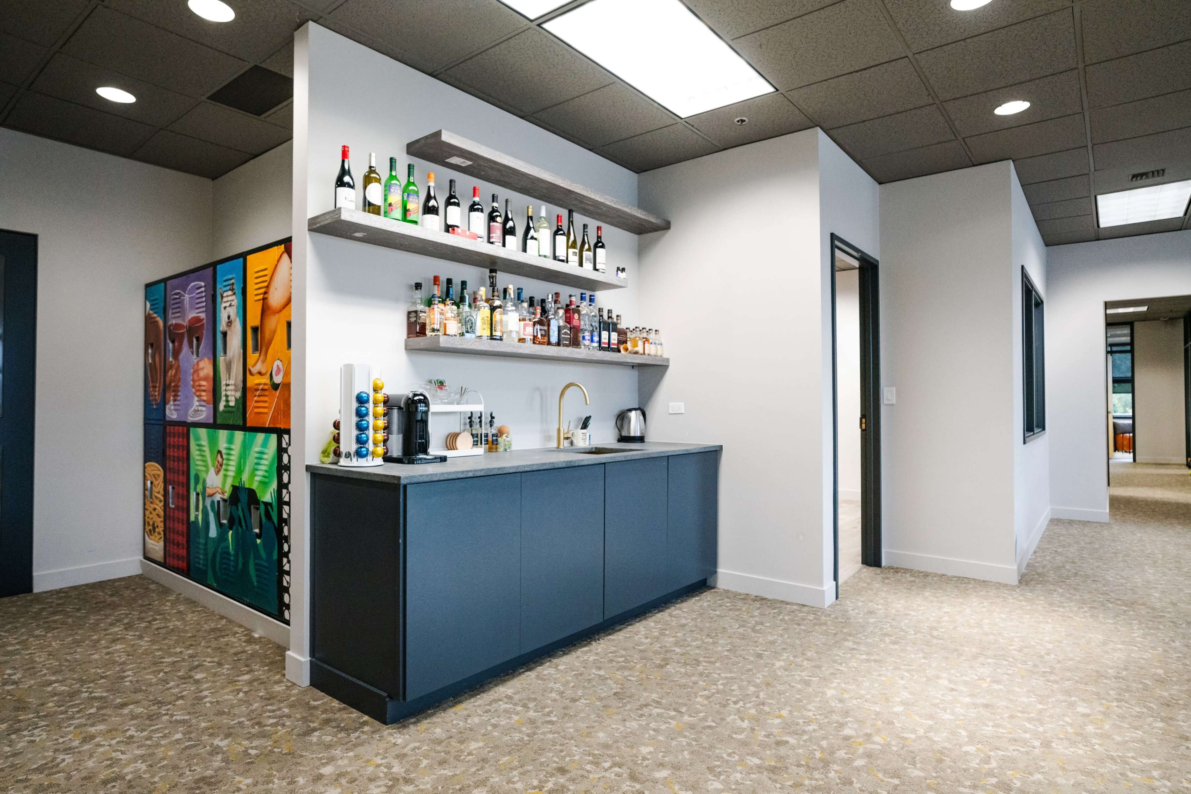 Beautiful Common Space with Natural Light and Waterfront Views at Fishermen's Terminal in Magnolia Image in Interbay, Seattle, WA