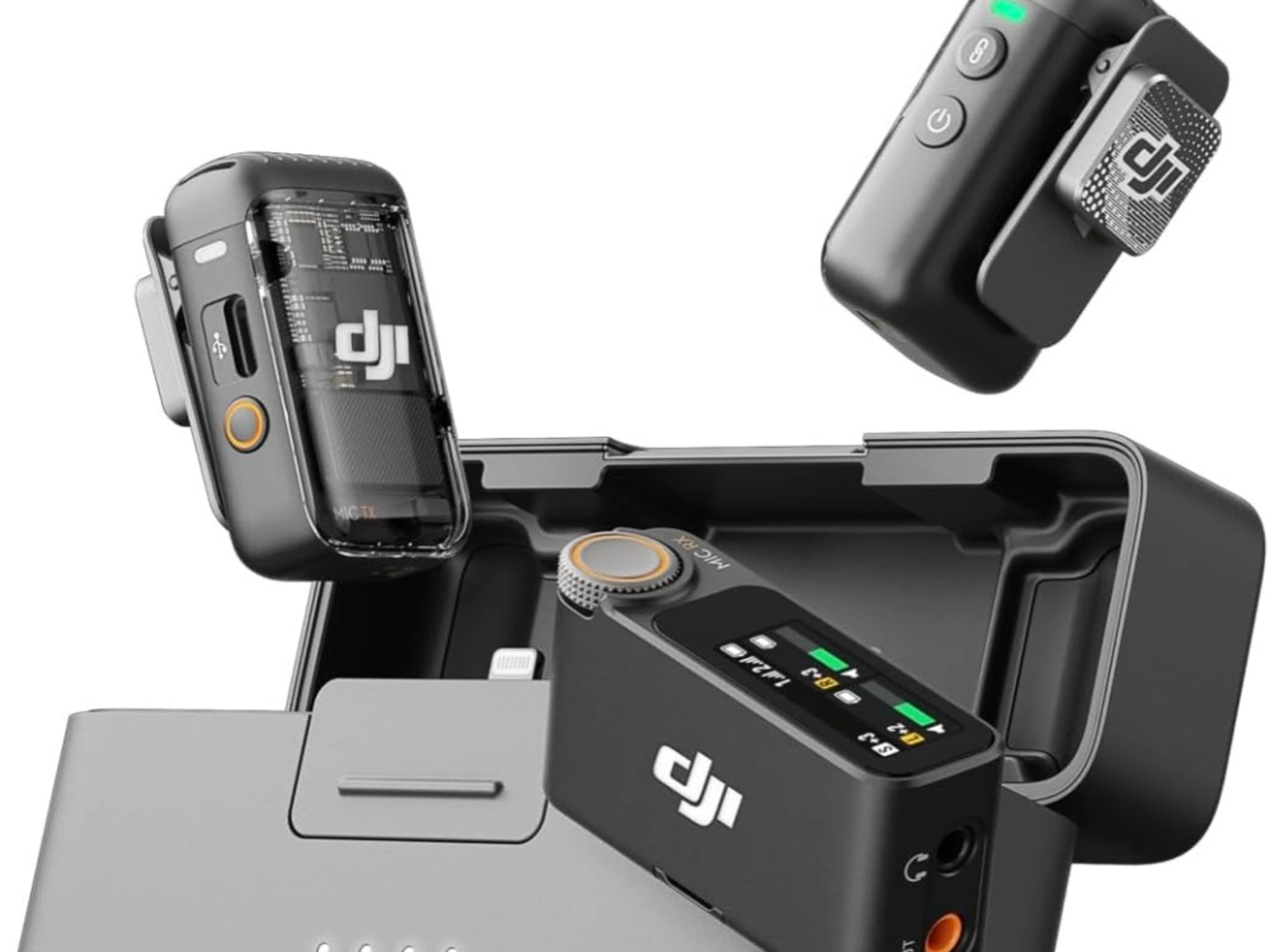 DJI Mic 2, Wireless Lavalier Microphone