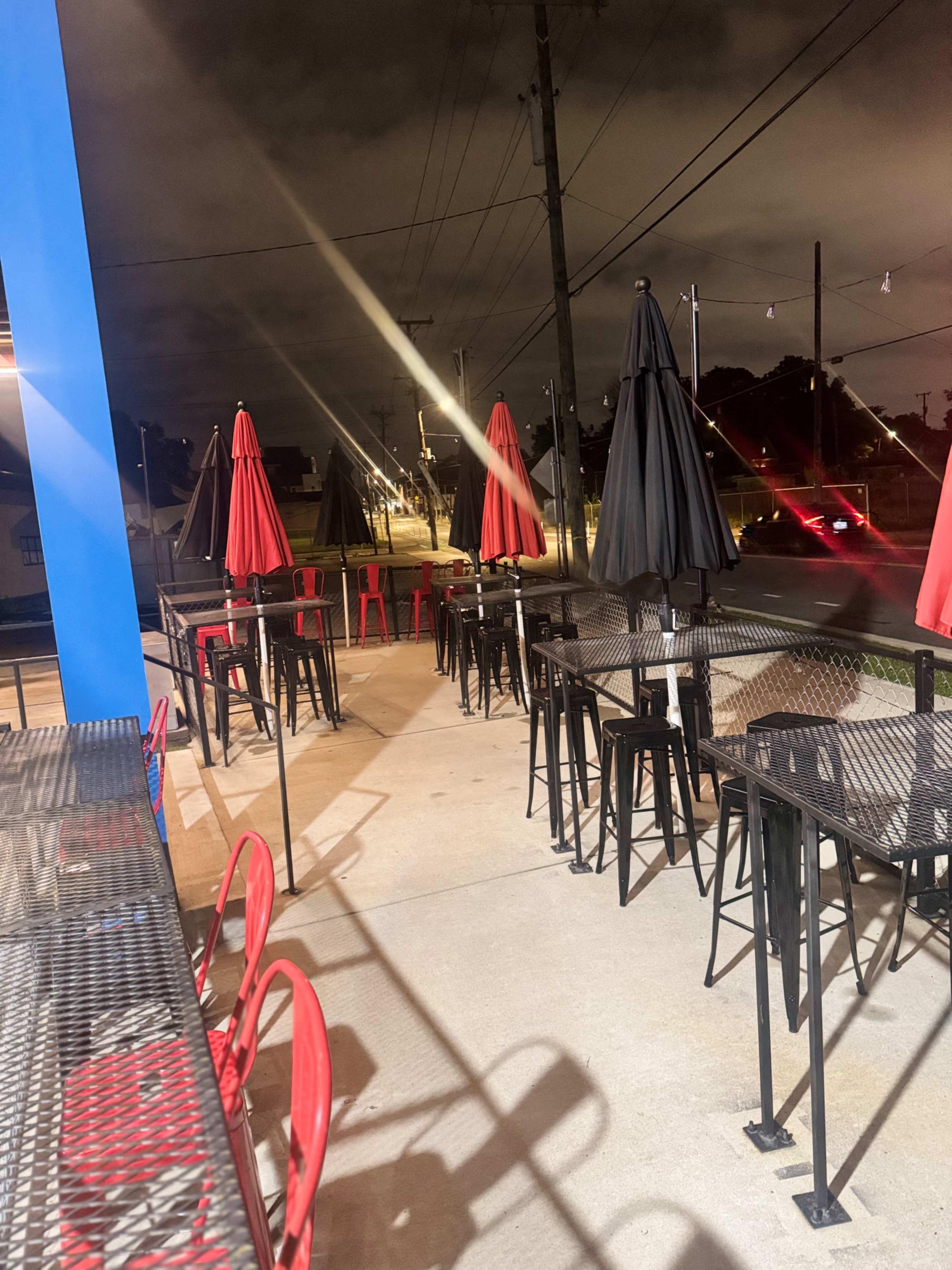 Art gallery  inspired restaurant  with outdoor seating Image in Jones/Buena Vista, Nashville, TN