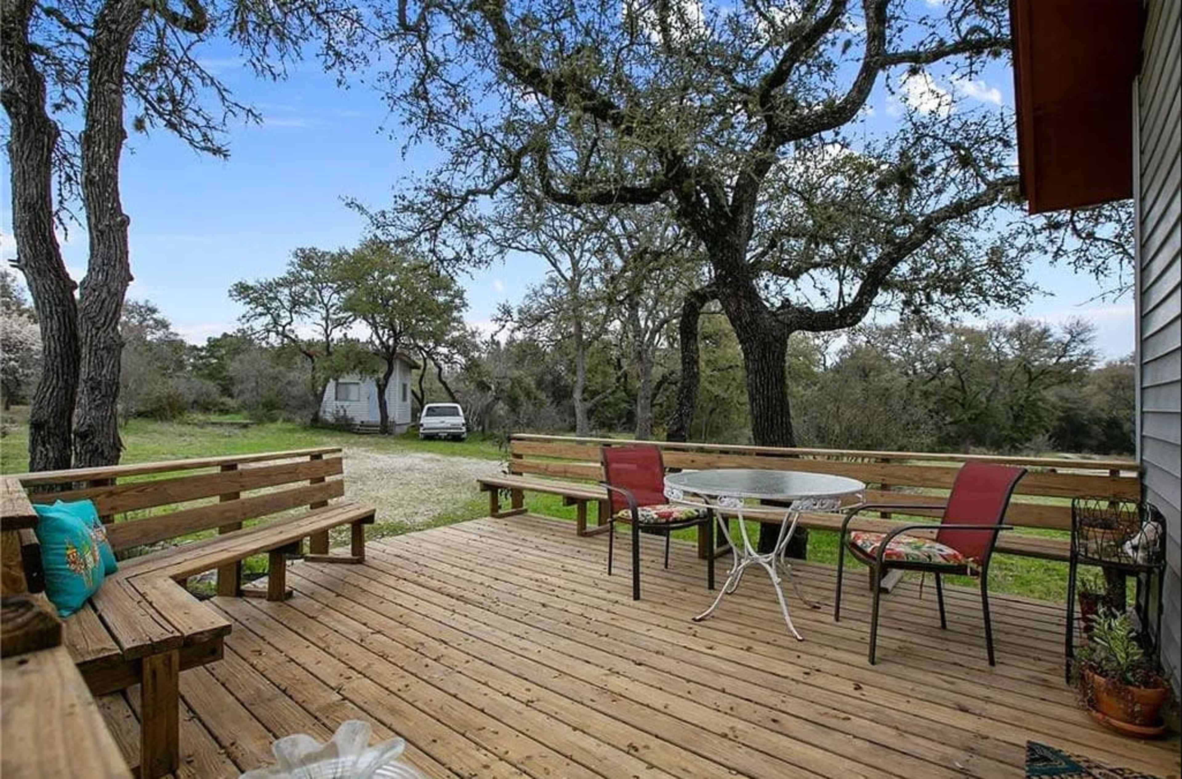 Tiny home located on secluded Hill Country setting with 9+ acres Image in Driftwood, Driftwood, TX