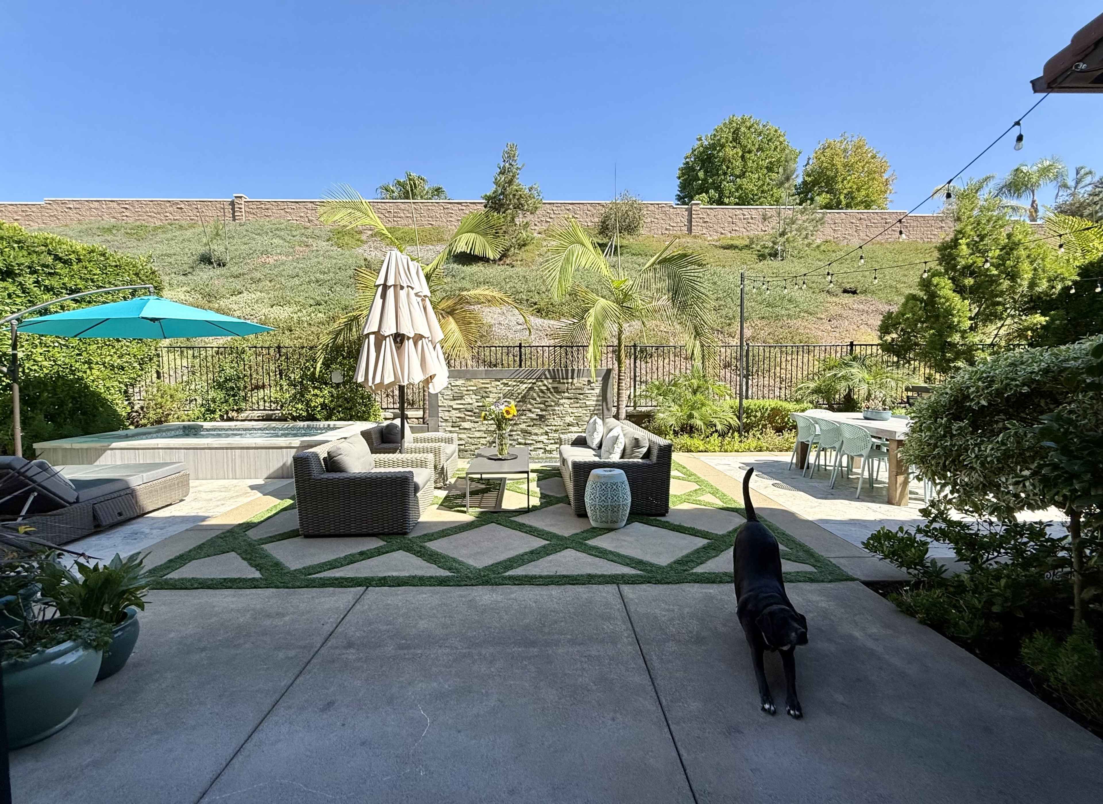 Beach Town Modern Home with Designer Backyard Image in Carlsbad, Carlsbad, CA