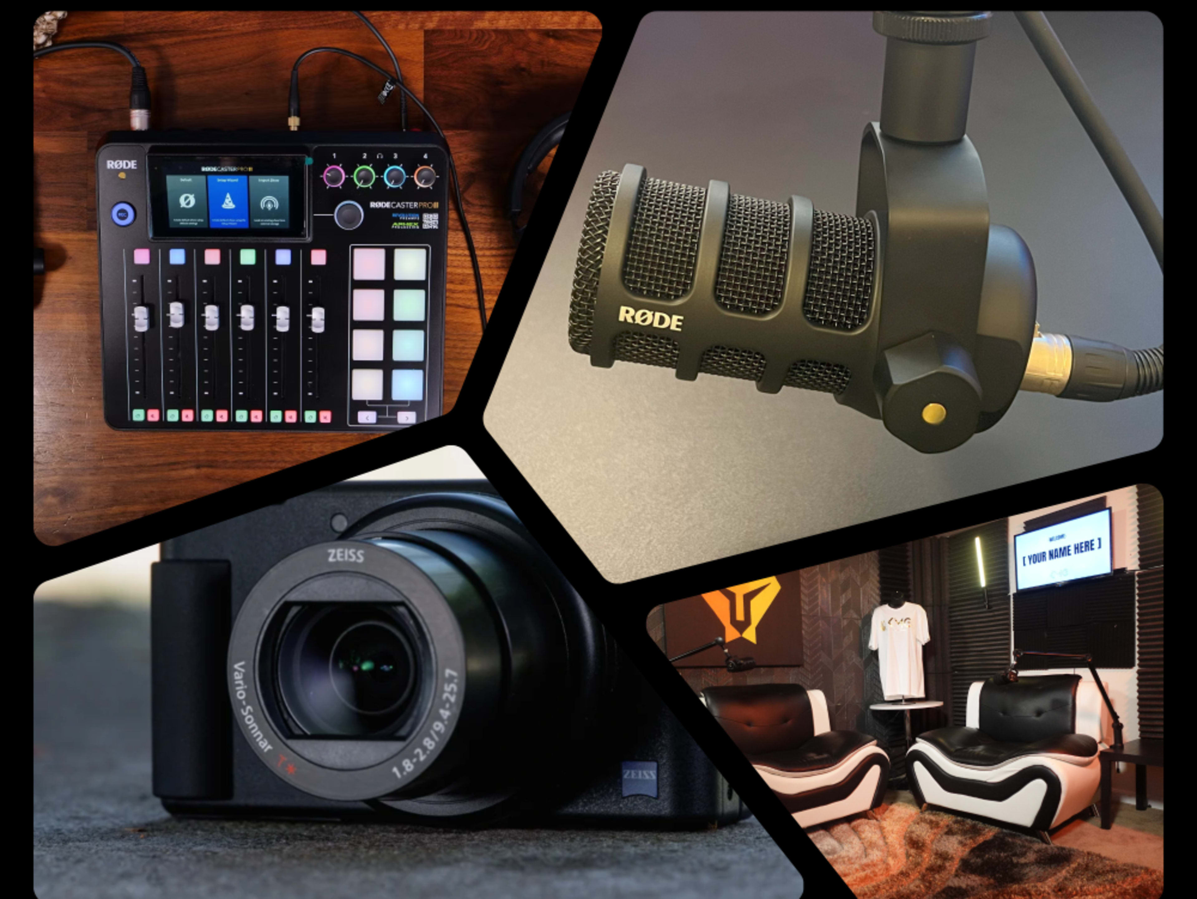 Studio Equipment Package + On-Site  Professional