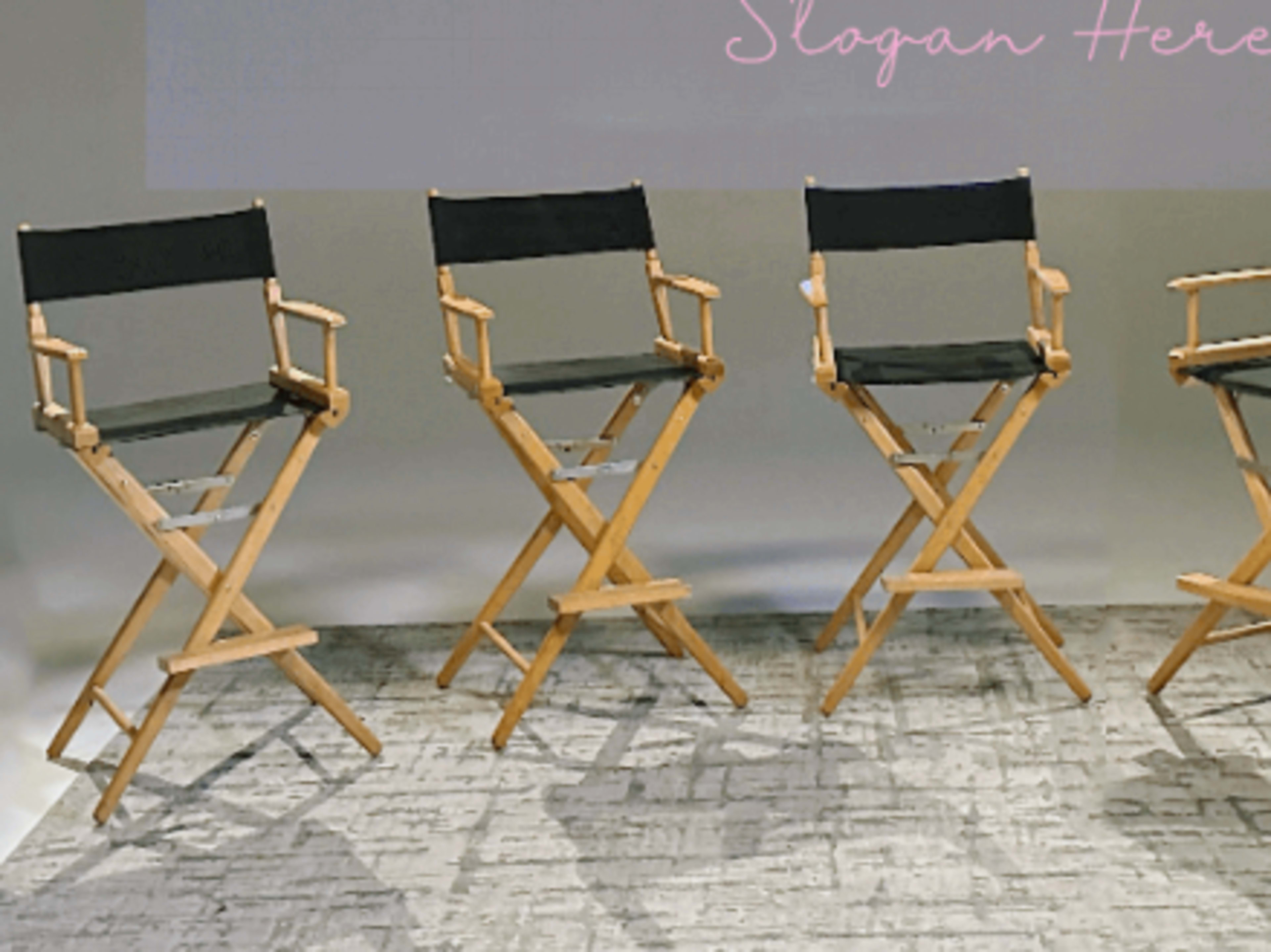 Tall Director's Chairs