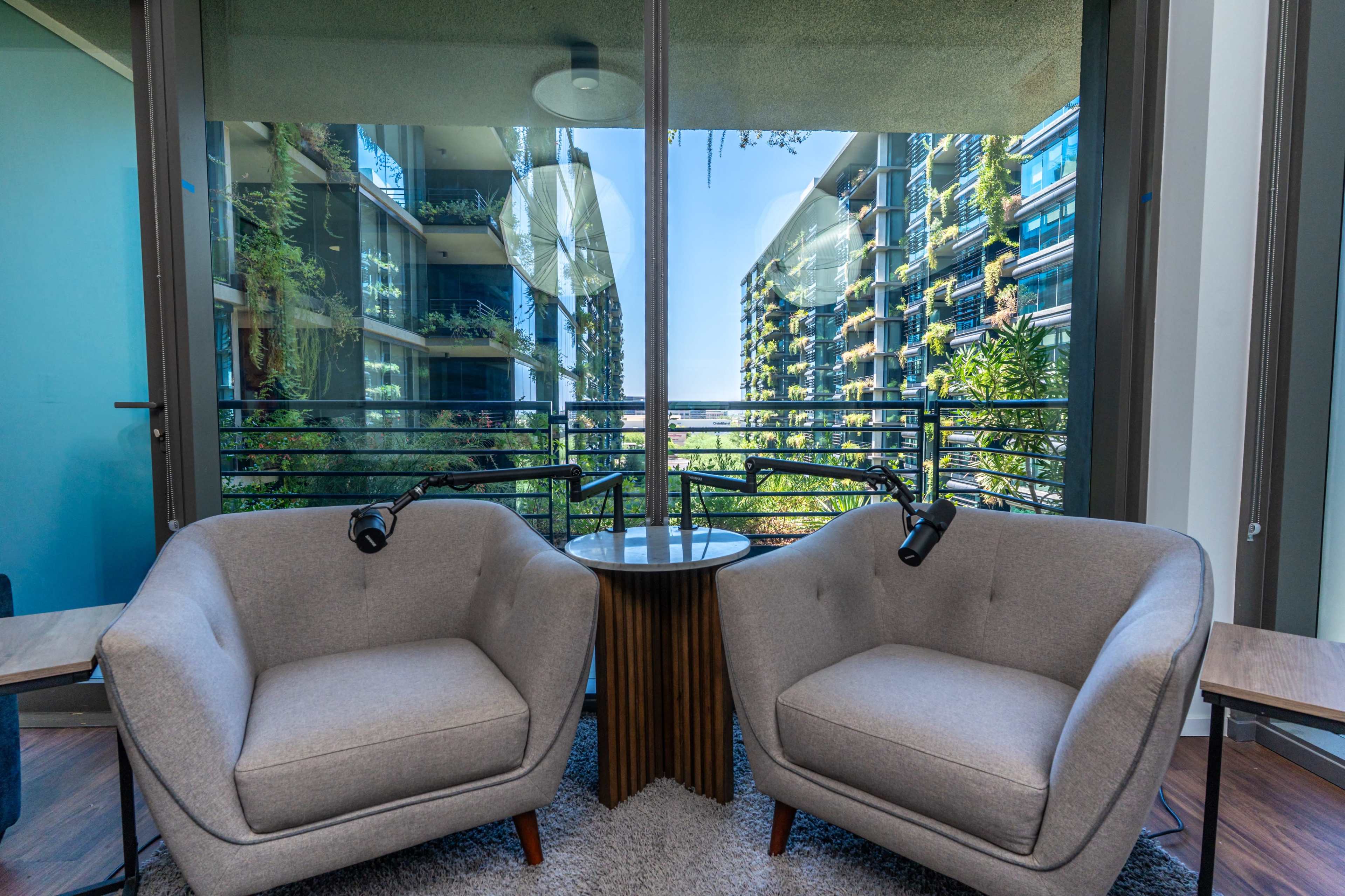 Luxury Serviced Podcast Studio | Executive Interviews | North Scottsdale Image in Paradise Valley Village, Scottsdale, AZ