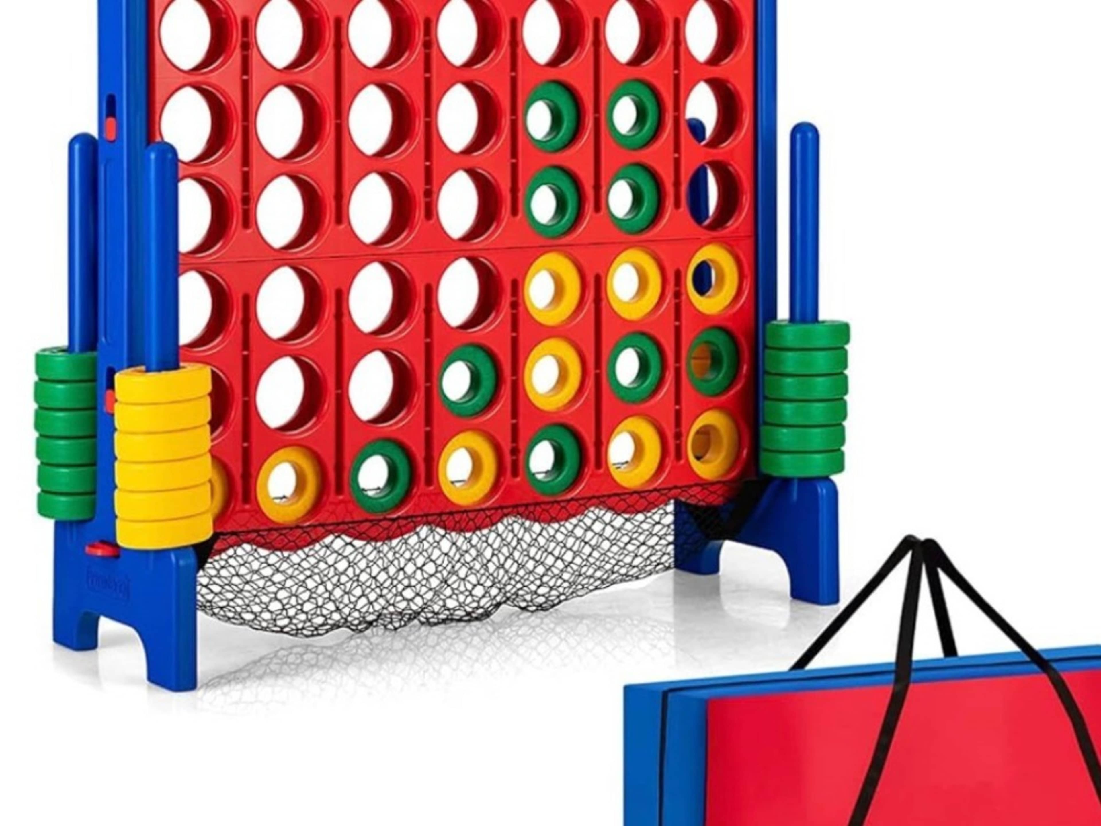 Giant Connect Four with travel bag