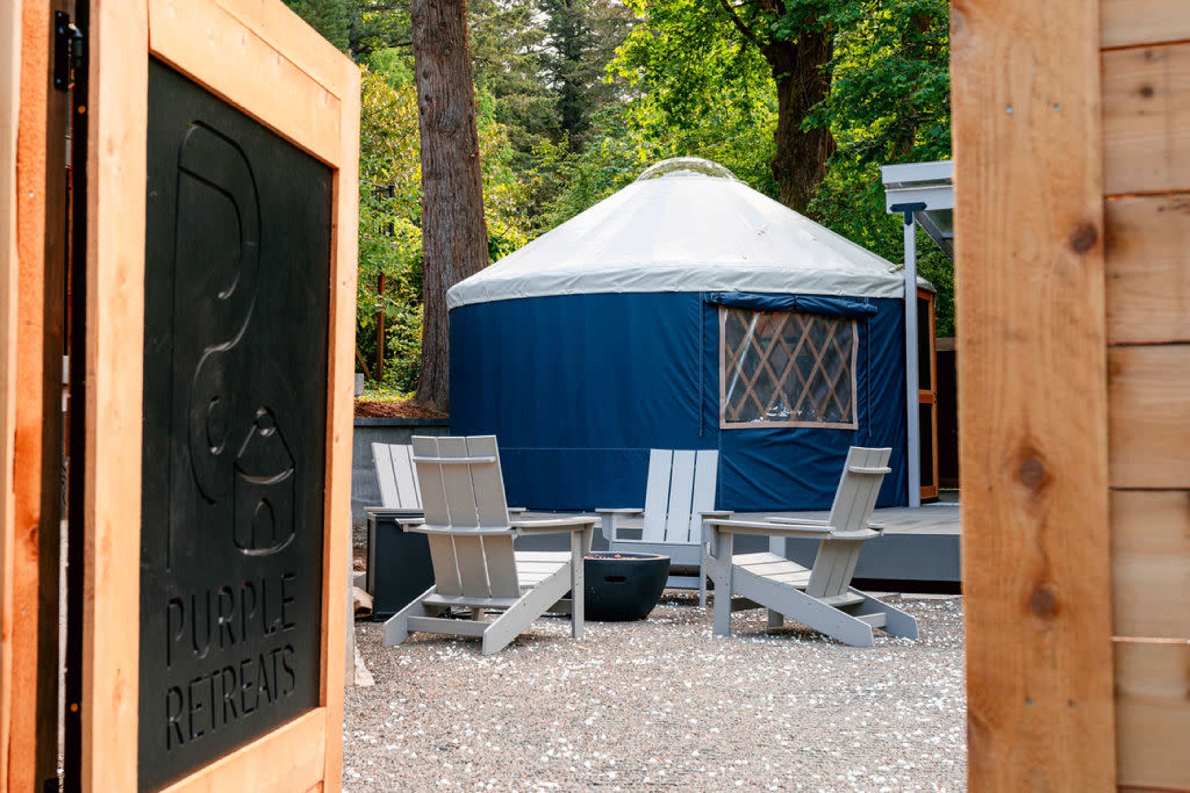 Yurt Wellness Retreat Minutes from Downtown Portland and Lake Oswego Image in Southwest Portland, Portland, OR