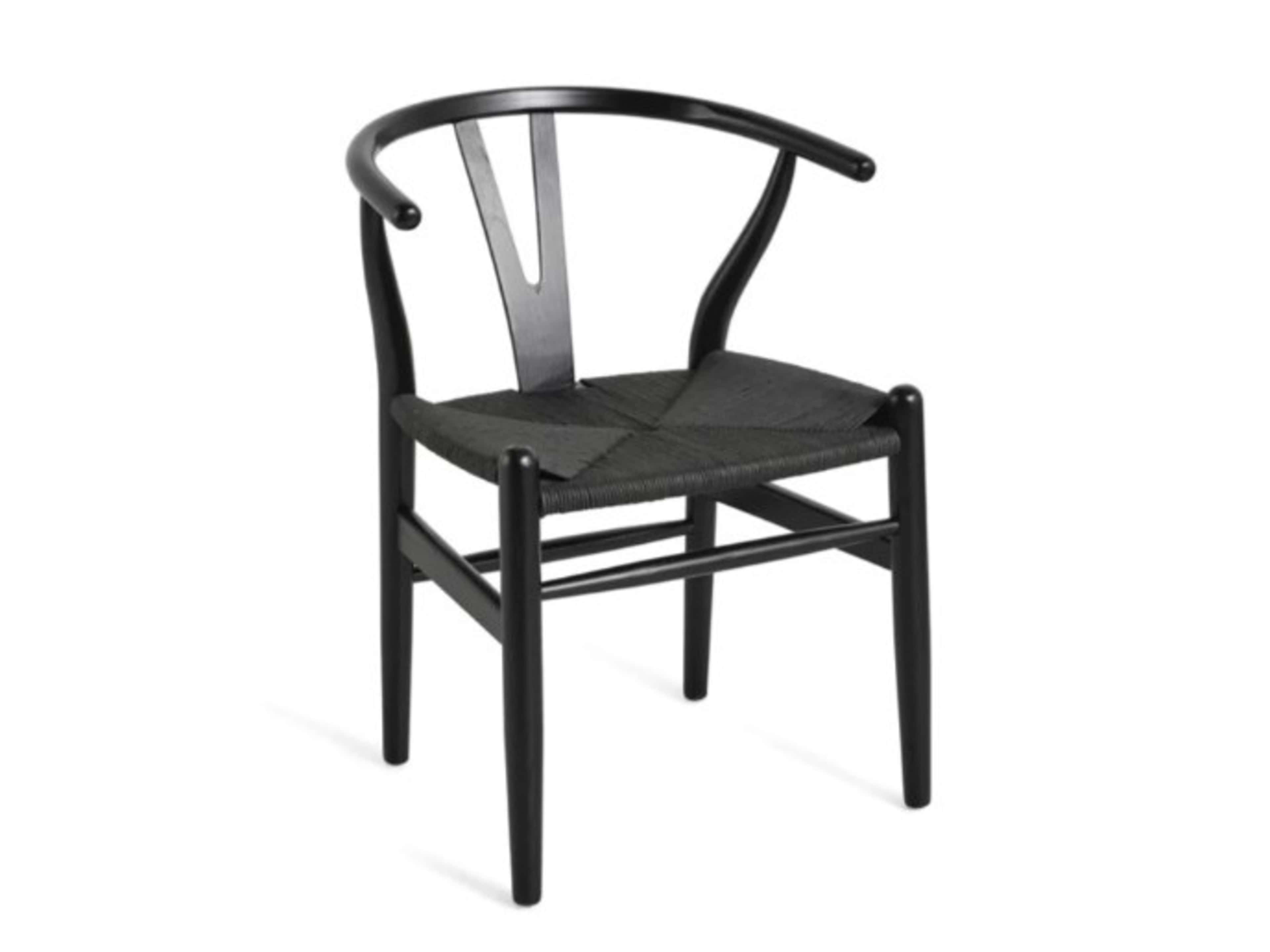 Wishbone Black Chairs