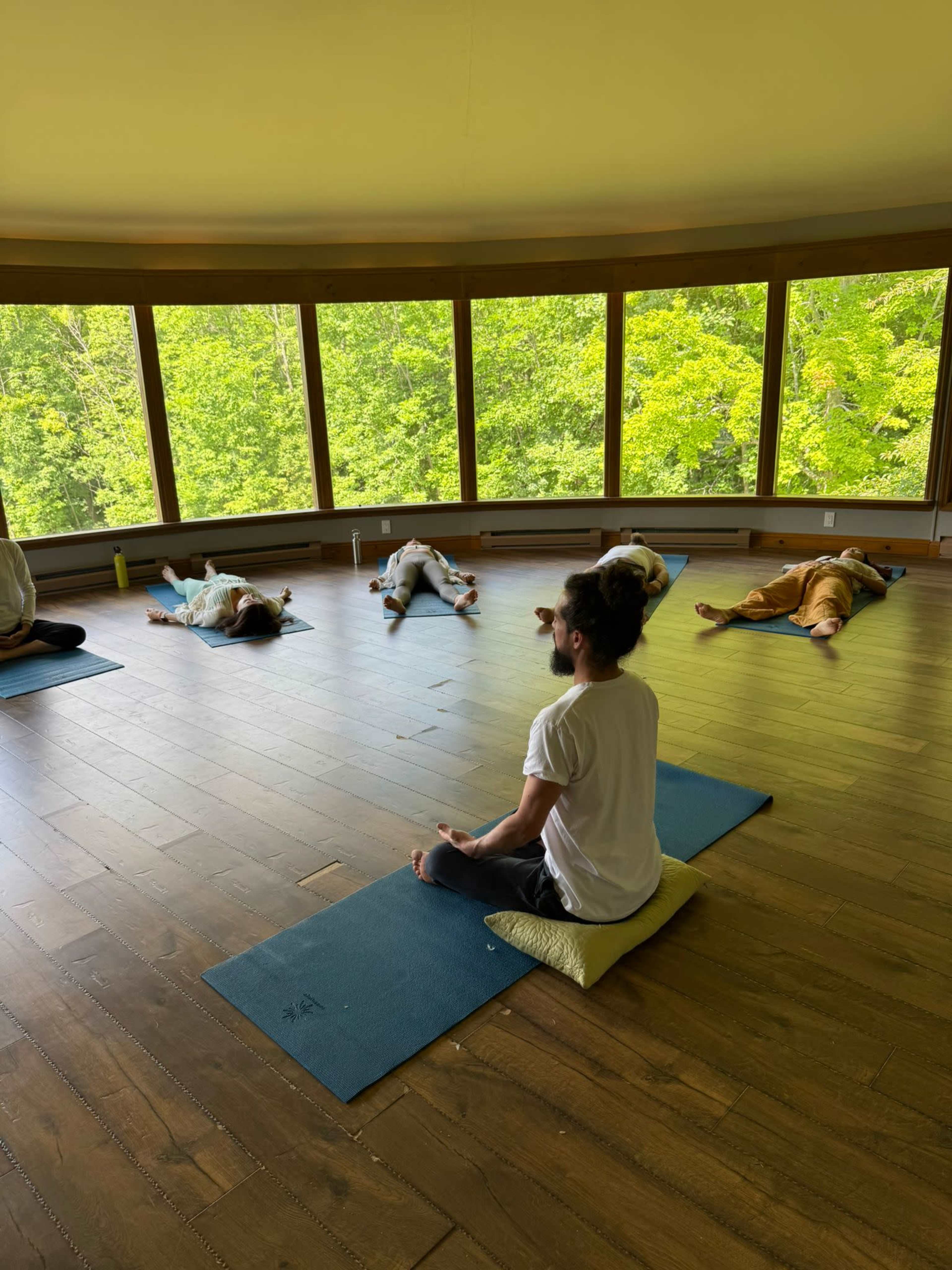 Light-Filled Round Retreat in the Woods – Ideal for Classes, Workshops & Gatherings Image in Windham, Windham, NY