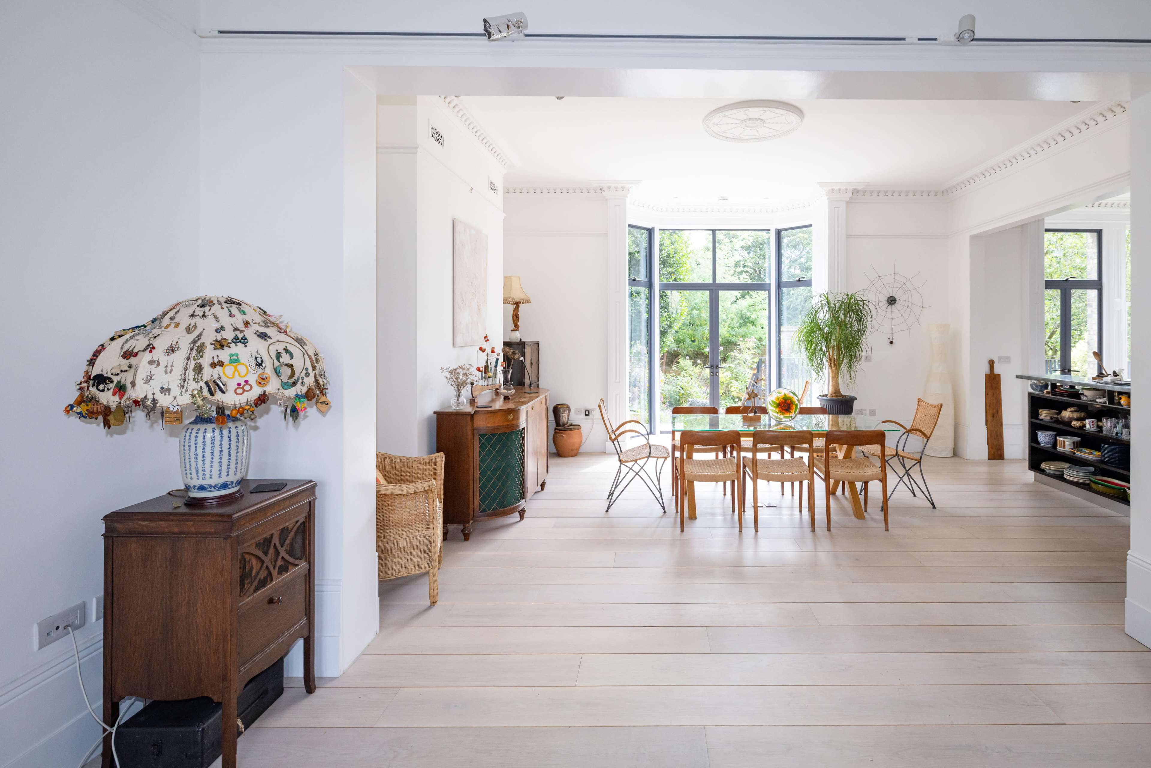 Elegant and light filled, architect designed, conversion of Victorian villa. Image in Highgate, London, ENG