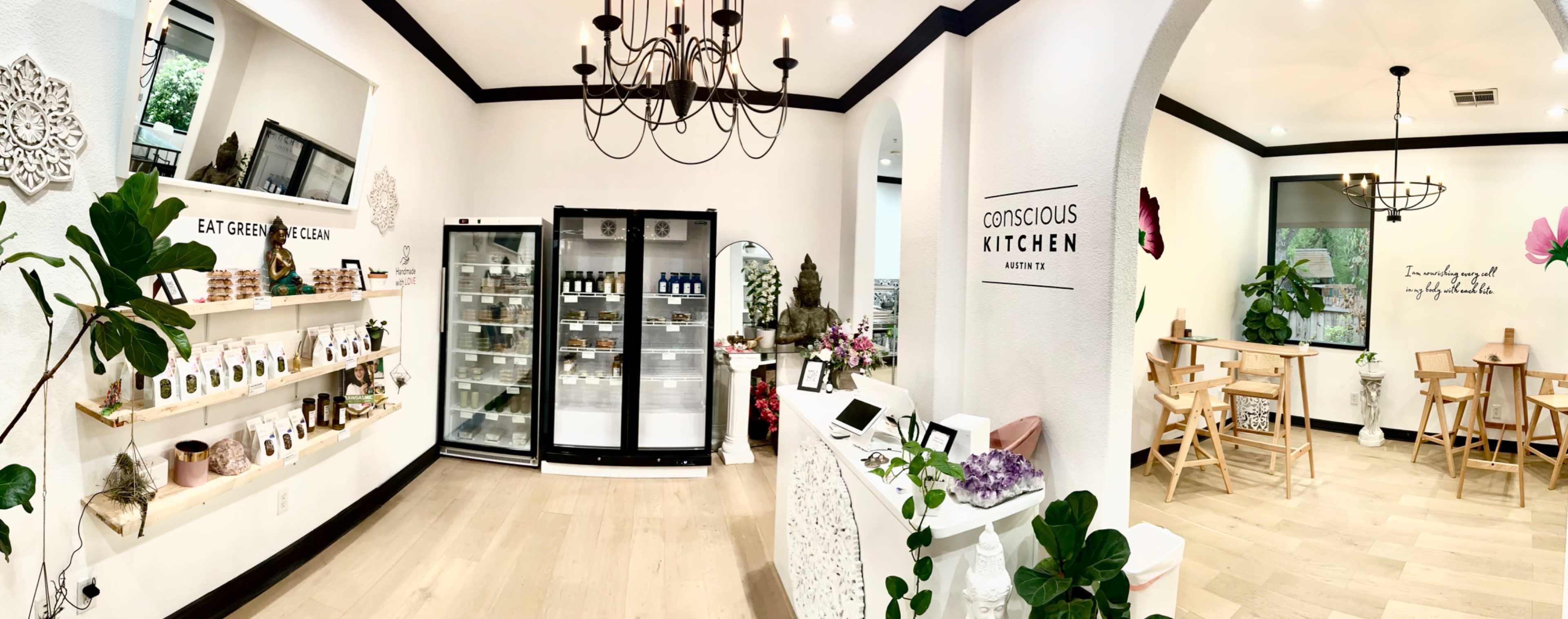 Indoor and Outdoor Zen Space with Organic Grab & Go meals… Image in Westwood, West Lake HIlls, TX