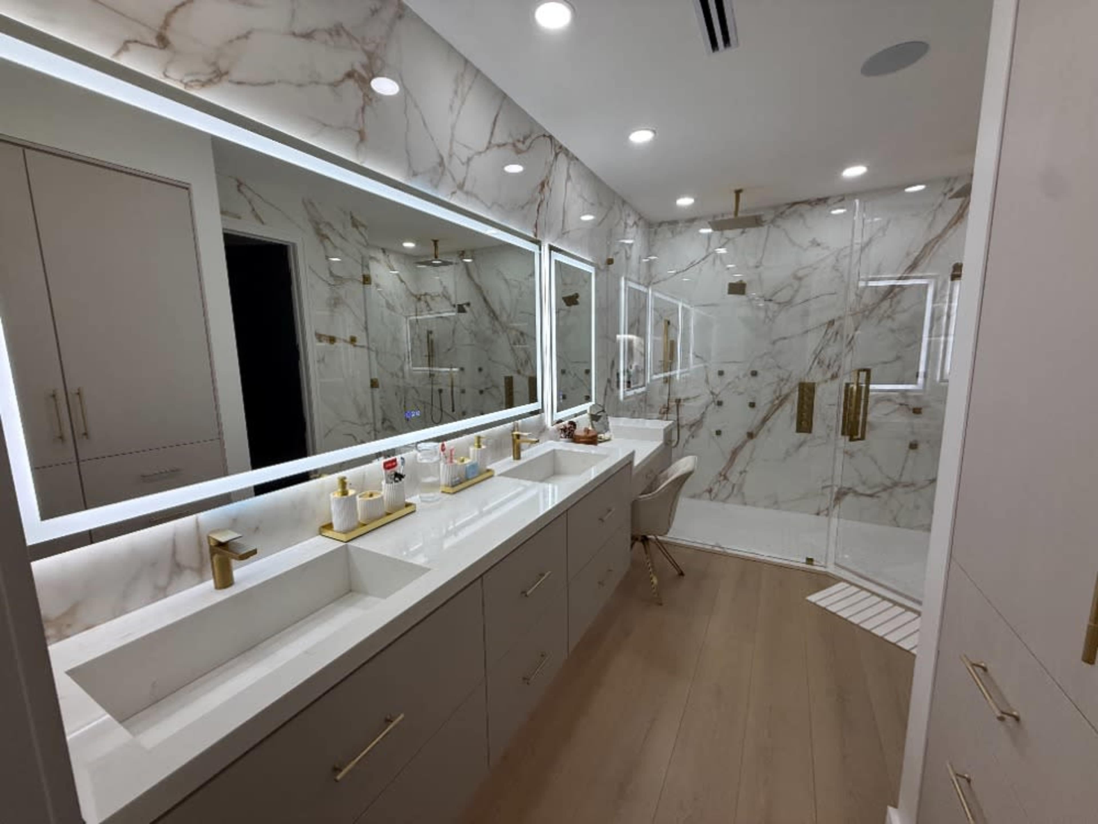 Primary Bedroom and Bathroom