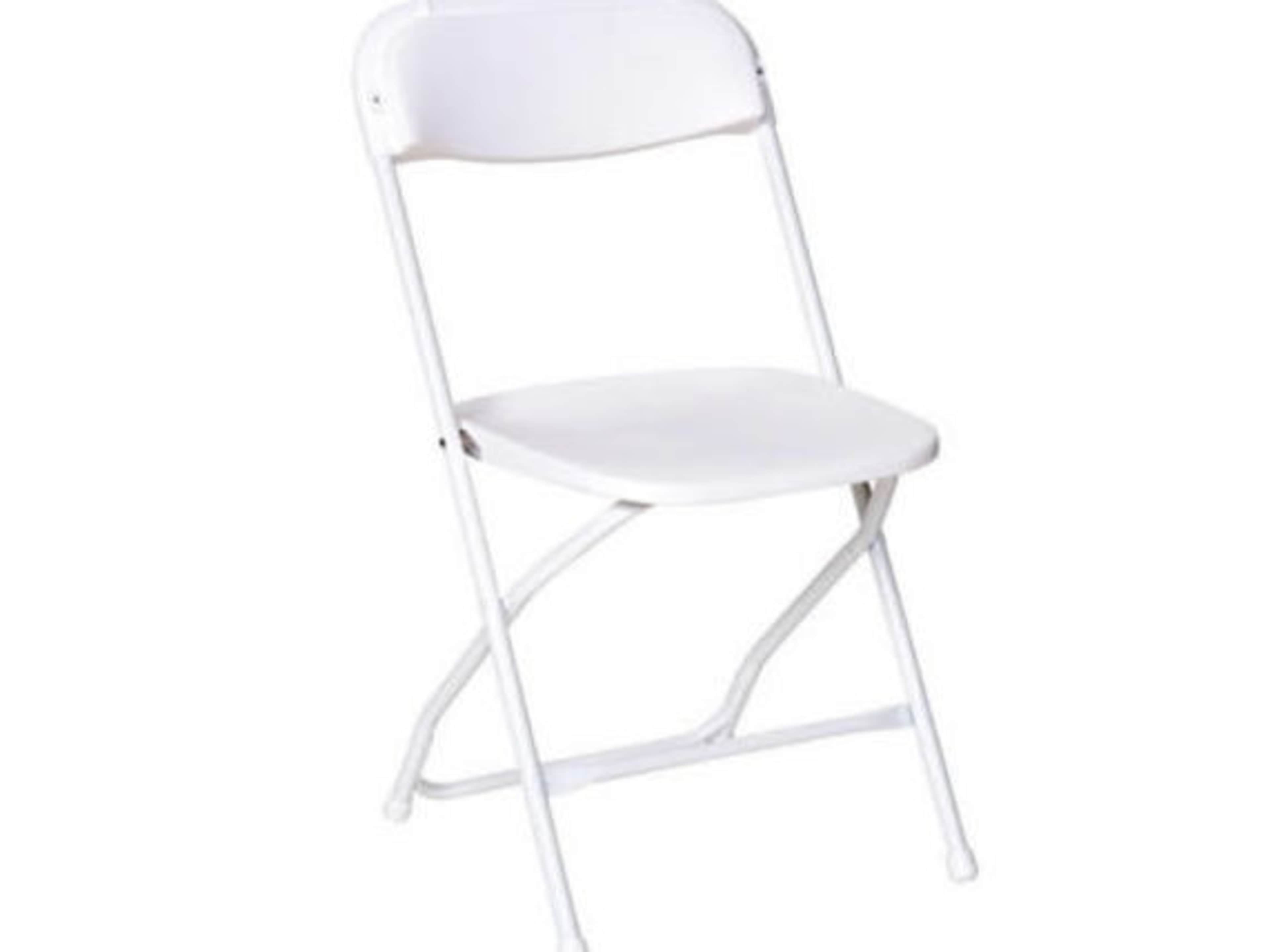 White Folding Chair