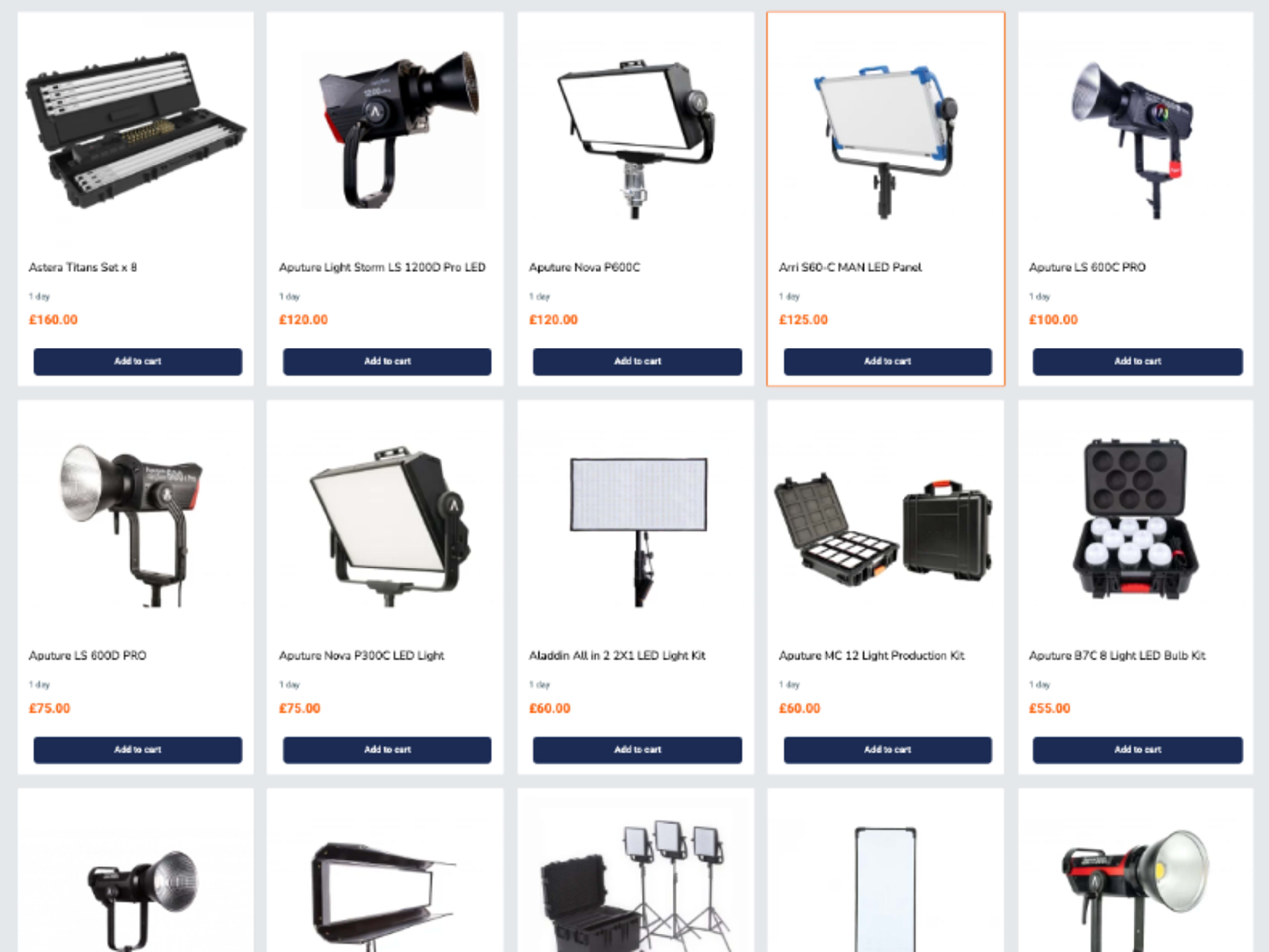 Lighting Hire