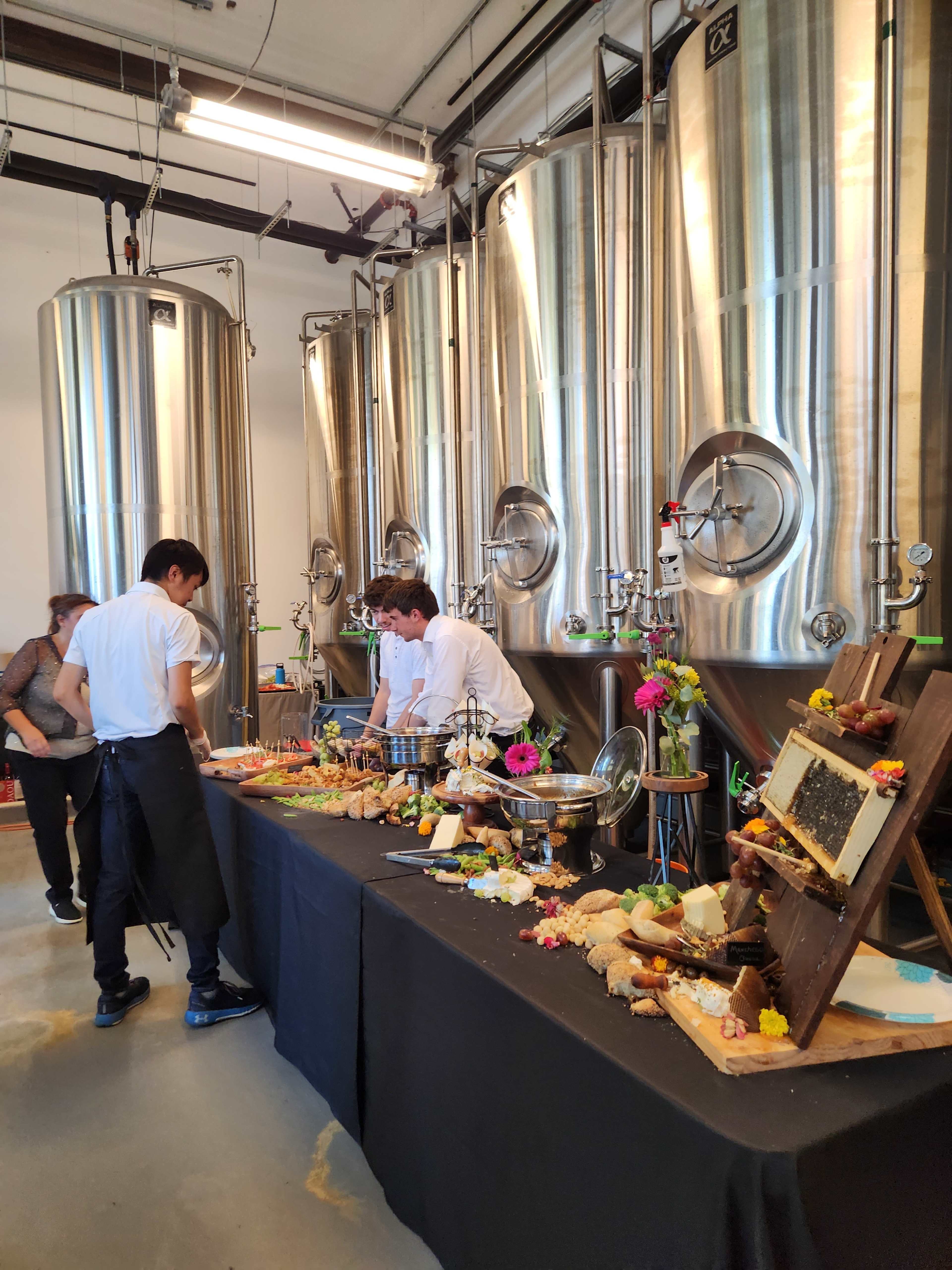 Downtown Brewery with Large Space Showcasing Production Tanks Image in Martinez, Martinez, CA