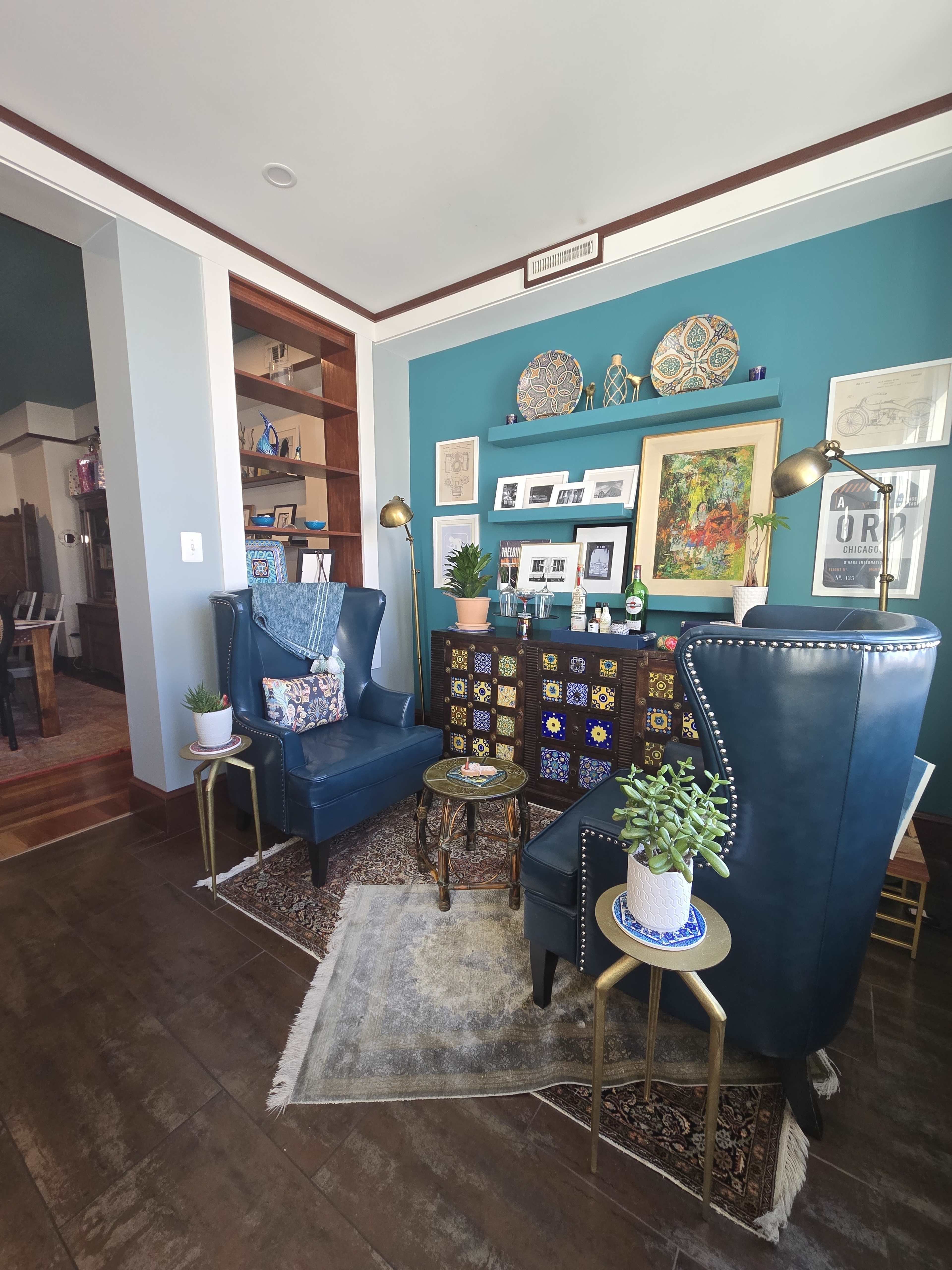 Capitol Hill Row House with Chic and Exotic South Asian Appeal Image in Barney Circle, Washington, DC