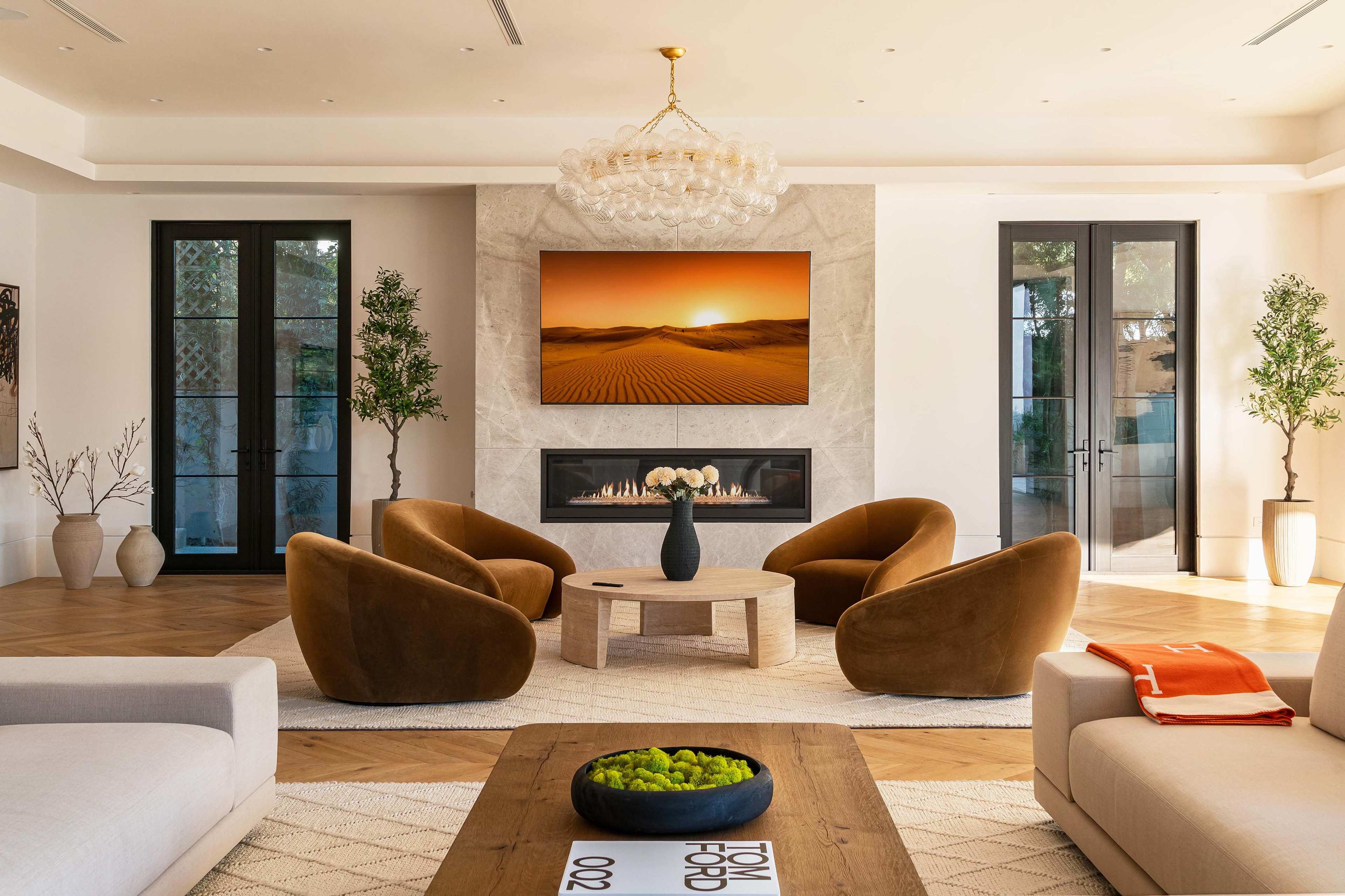 New Mega Mansion in Beverly Hills with PICKLEBALL & BASKETBALL Courts & Mini Golf Image in The Flats, Beverly Hills, CA