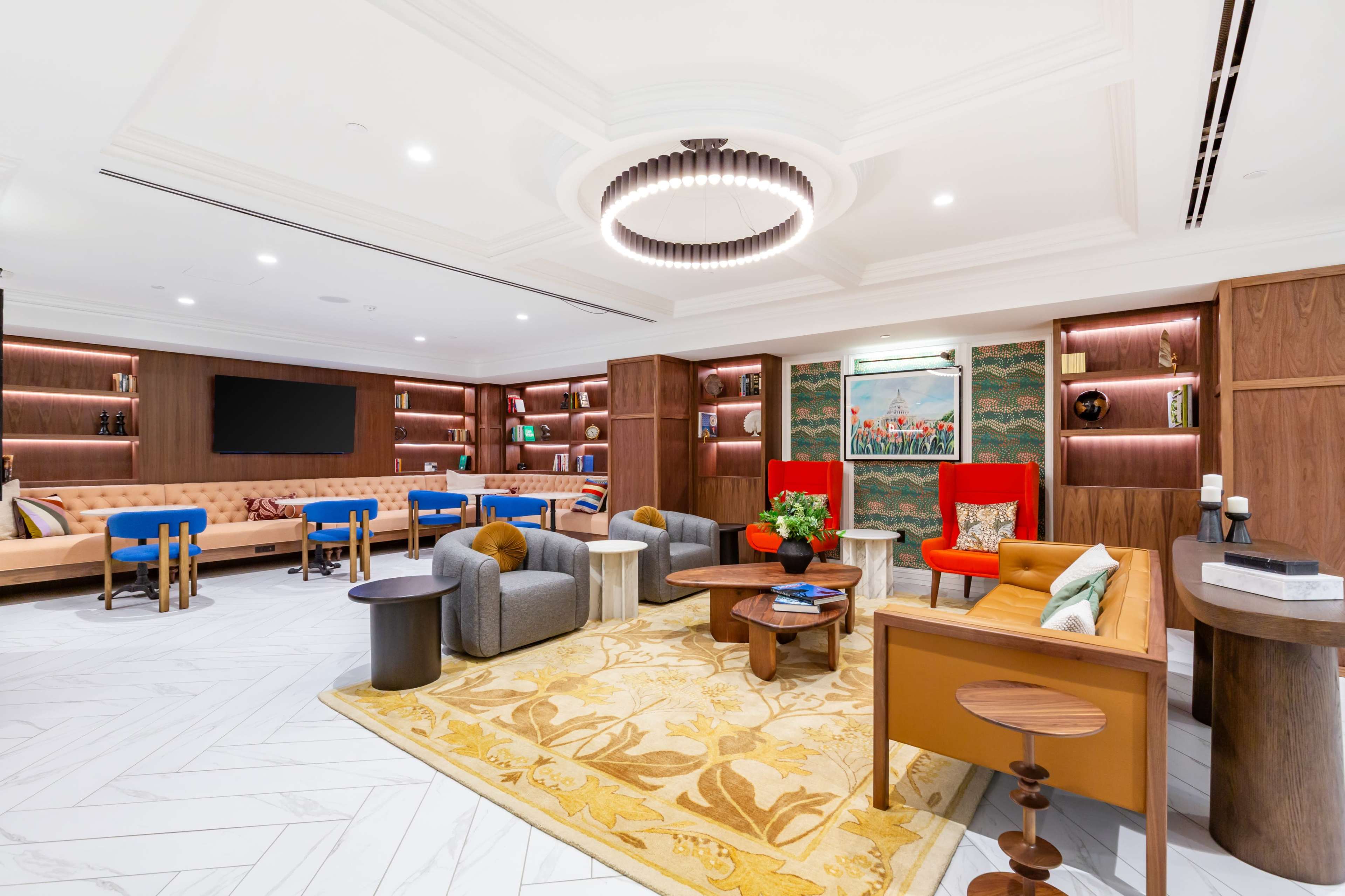 Boardroom at Prestigious Office Building Image in Northwest Washington, Washington, DC