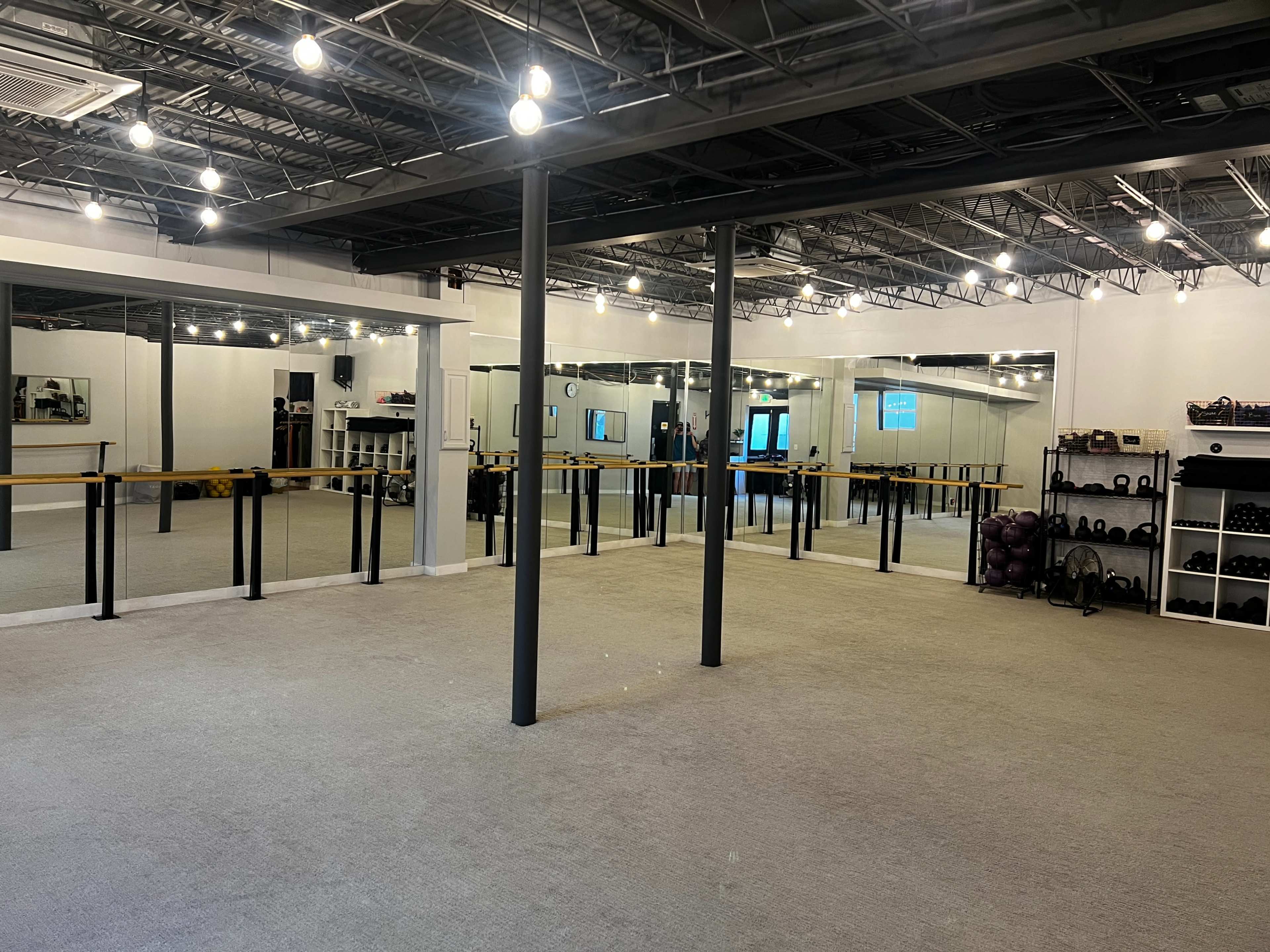 Fully-Equipped Urban Fitness Studio with Sound System Image in South Denver, Denver, CO