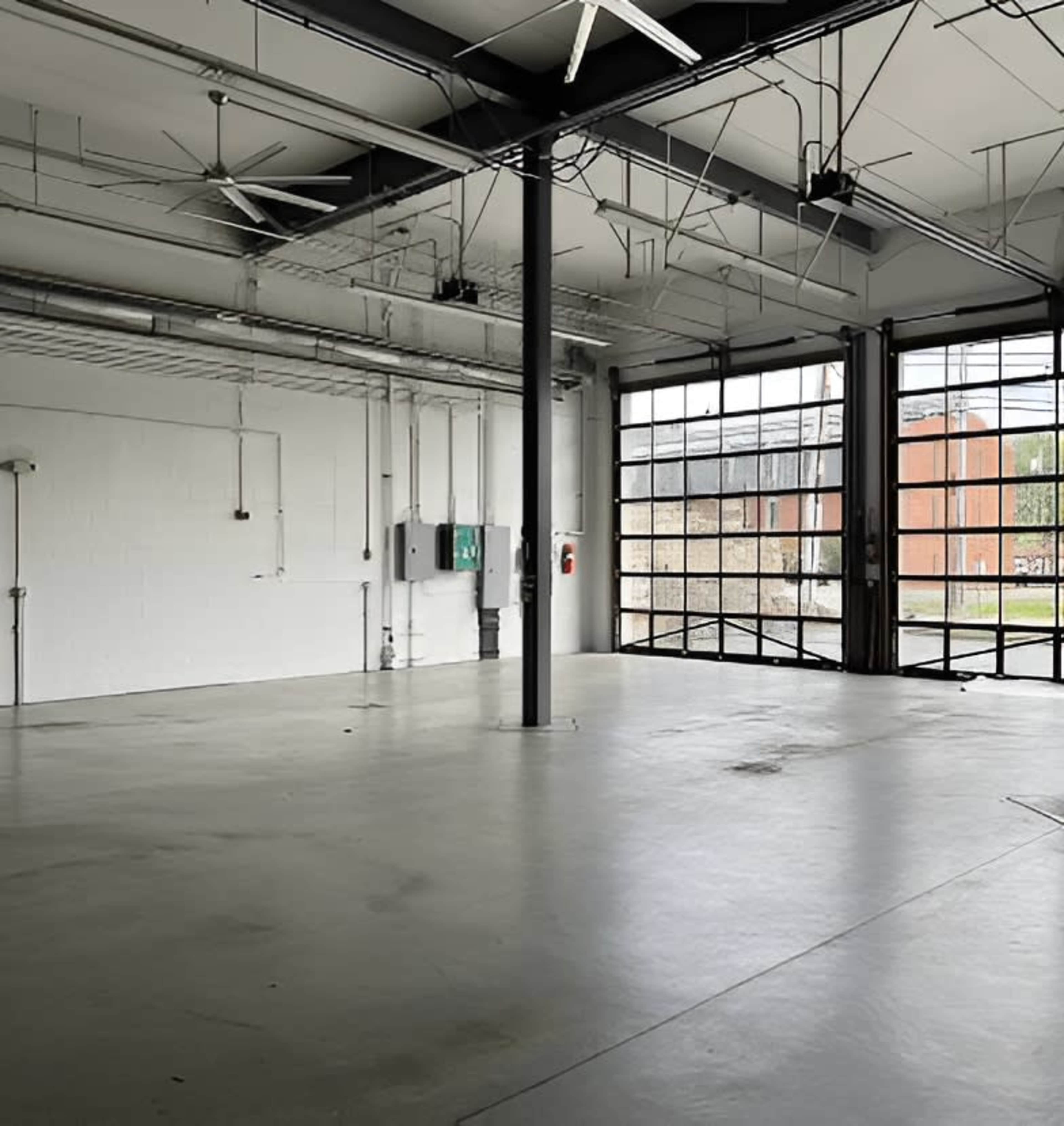 Industrial Modern Event Space with Floor-to-Ceiling Windows Near Pittsburgh Image in O'Hara Township, Pittsburgh, PA