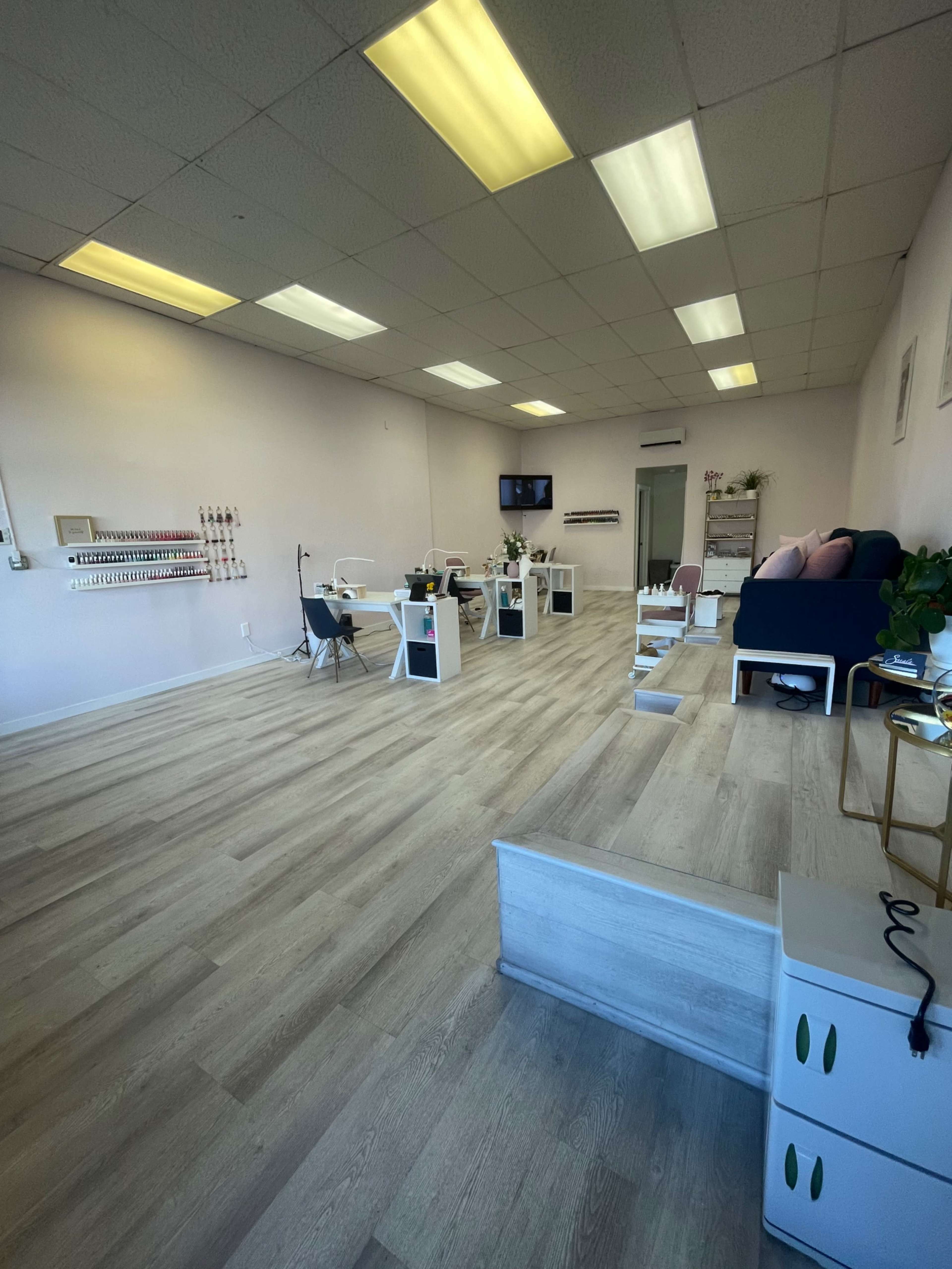 Minimalist Nail Salon with Versatile Event Space in Highland Park Image in Northeast Los Angeles, Highland Park, CA