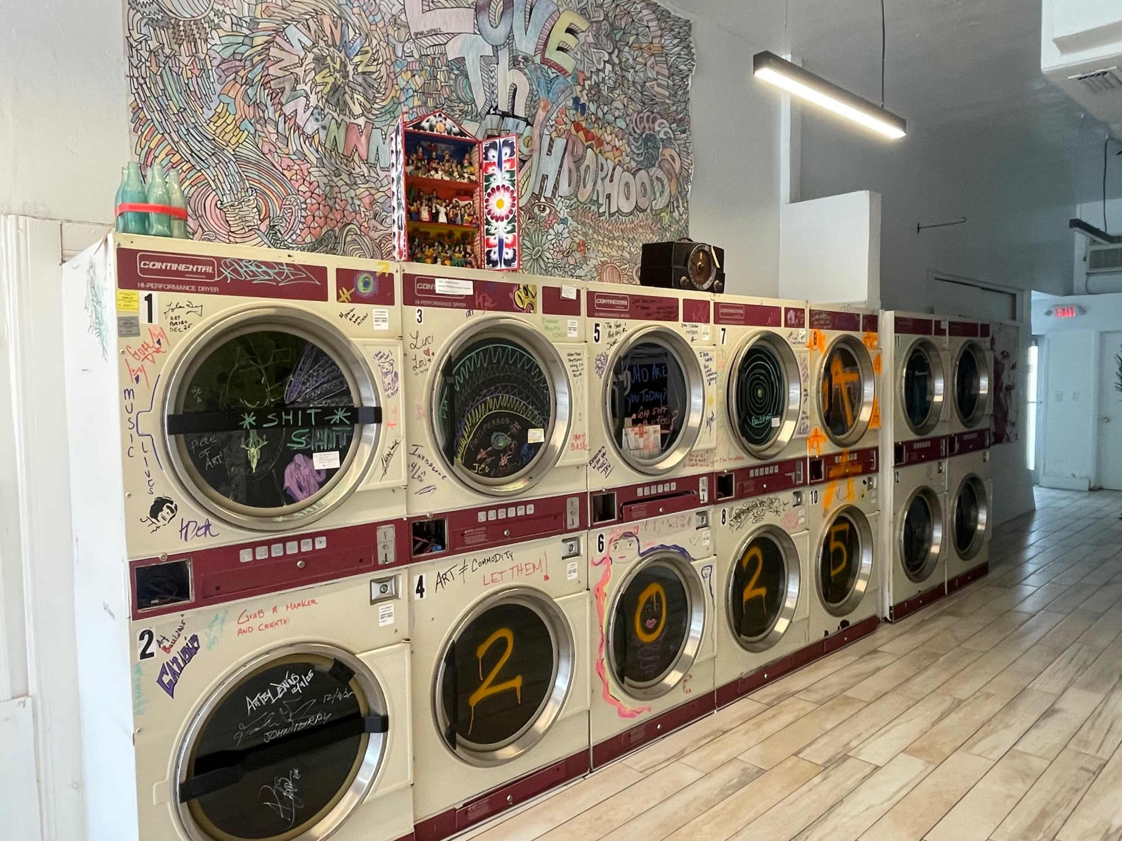 Unique Laundromat-Turned-Art Gallery in Miami Beach Image in Normandy Isles, Miami Beach, FL