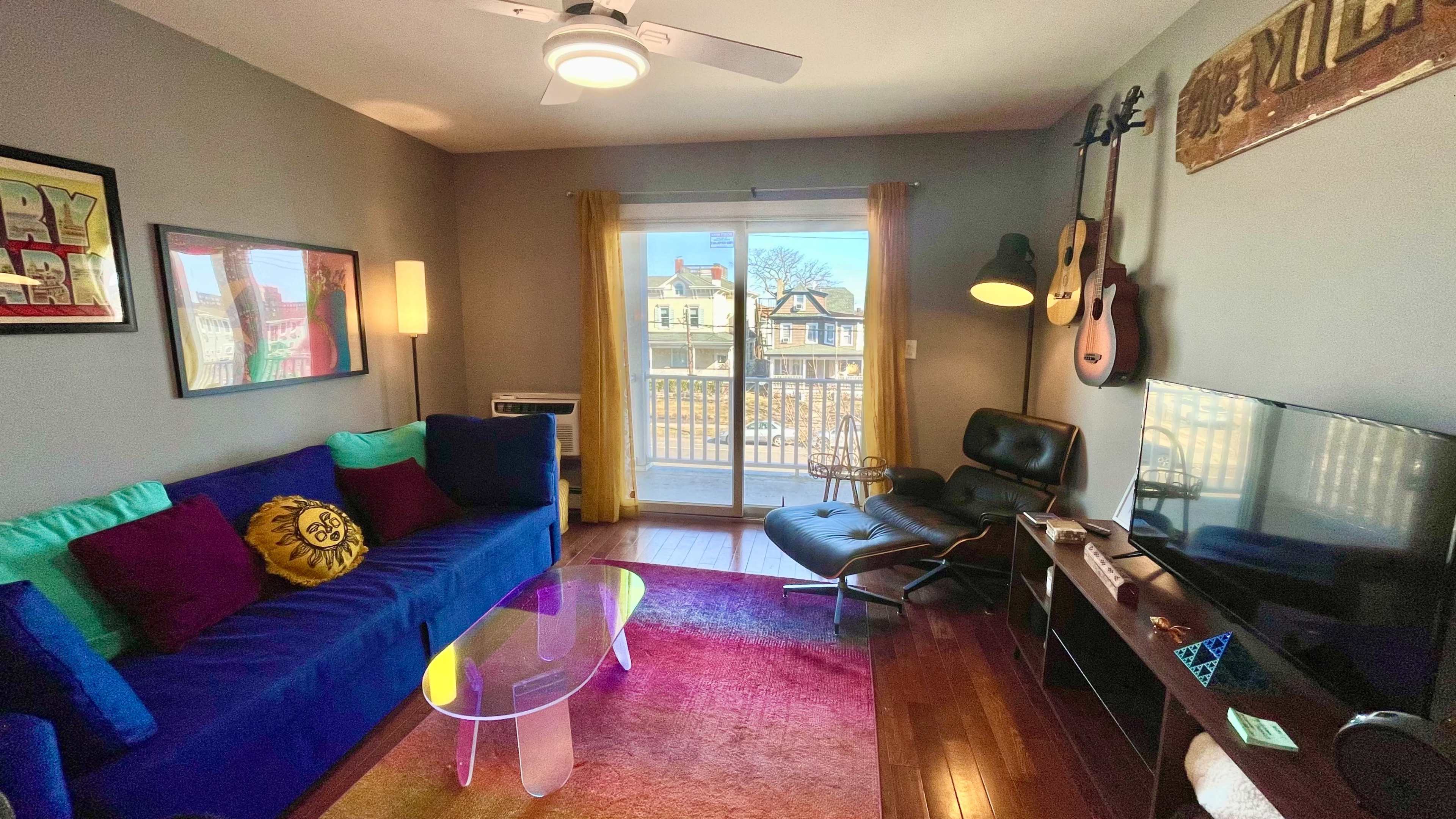 1-bedroom apartment with large private balcony, 3 blocks from the beach Image in Asbury Park, Asbury Park, NJ