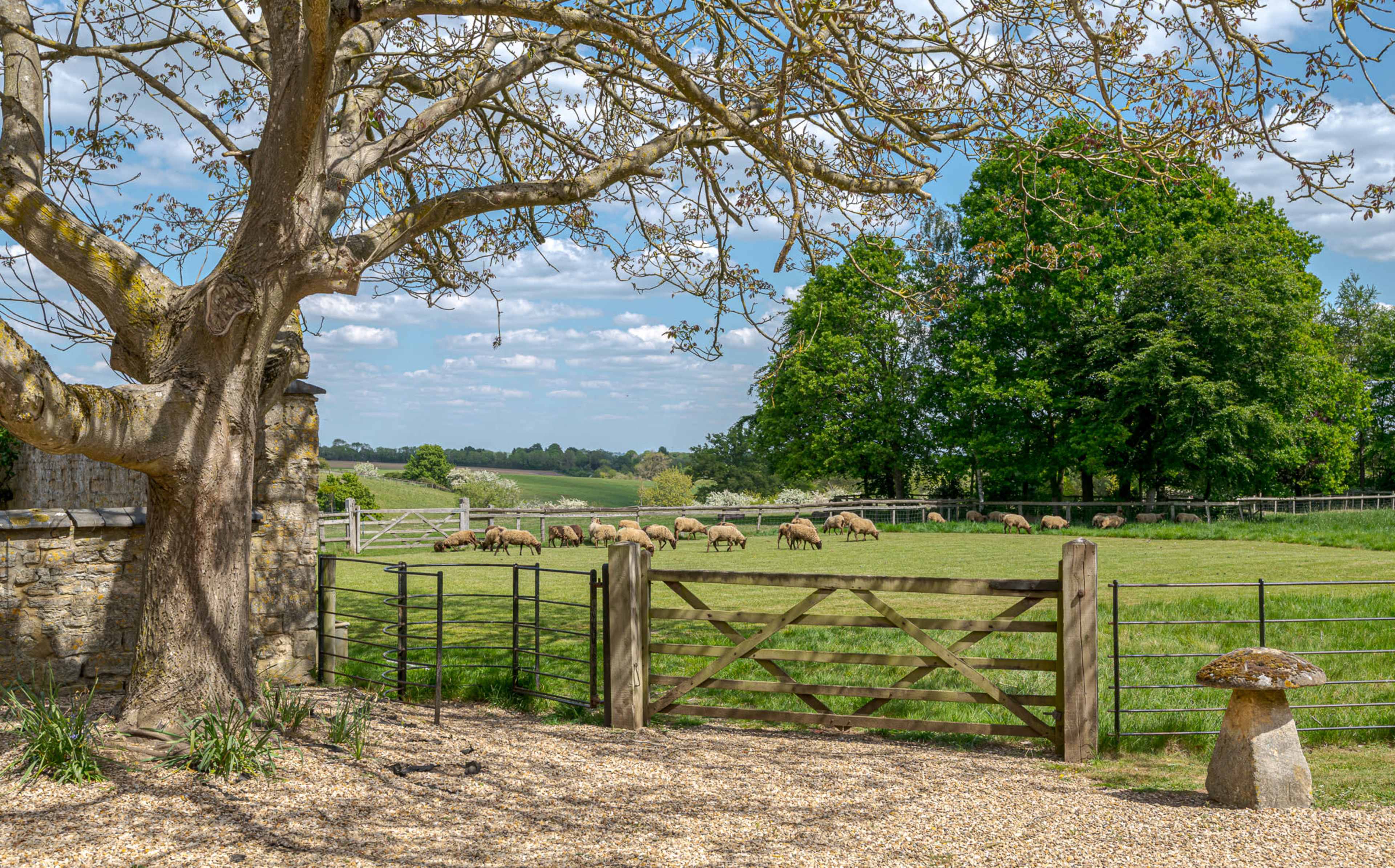 Jacobean, Kirby Farmhouse in North Hampton Image in Paulerspury, North Hamptonshire, ENG