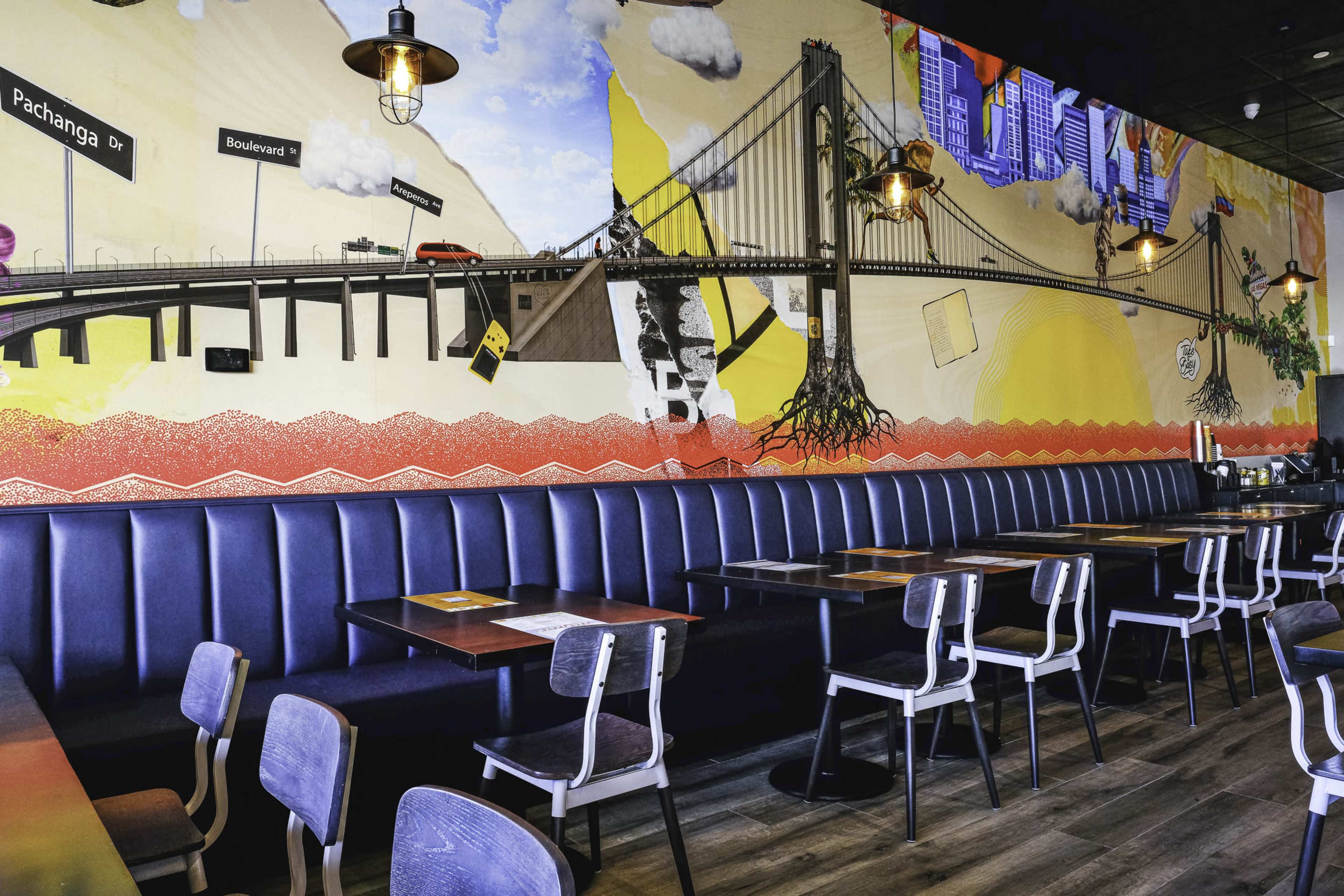 Industrial Chic Restaurant Coffee Bar with Patio Image in Green Valley Ranch, Henderson, NV