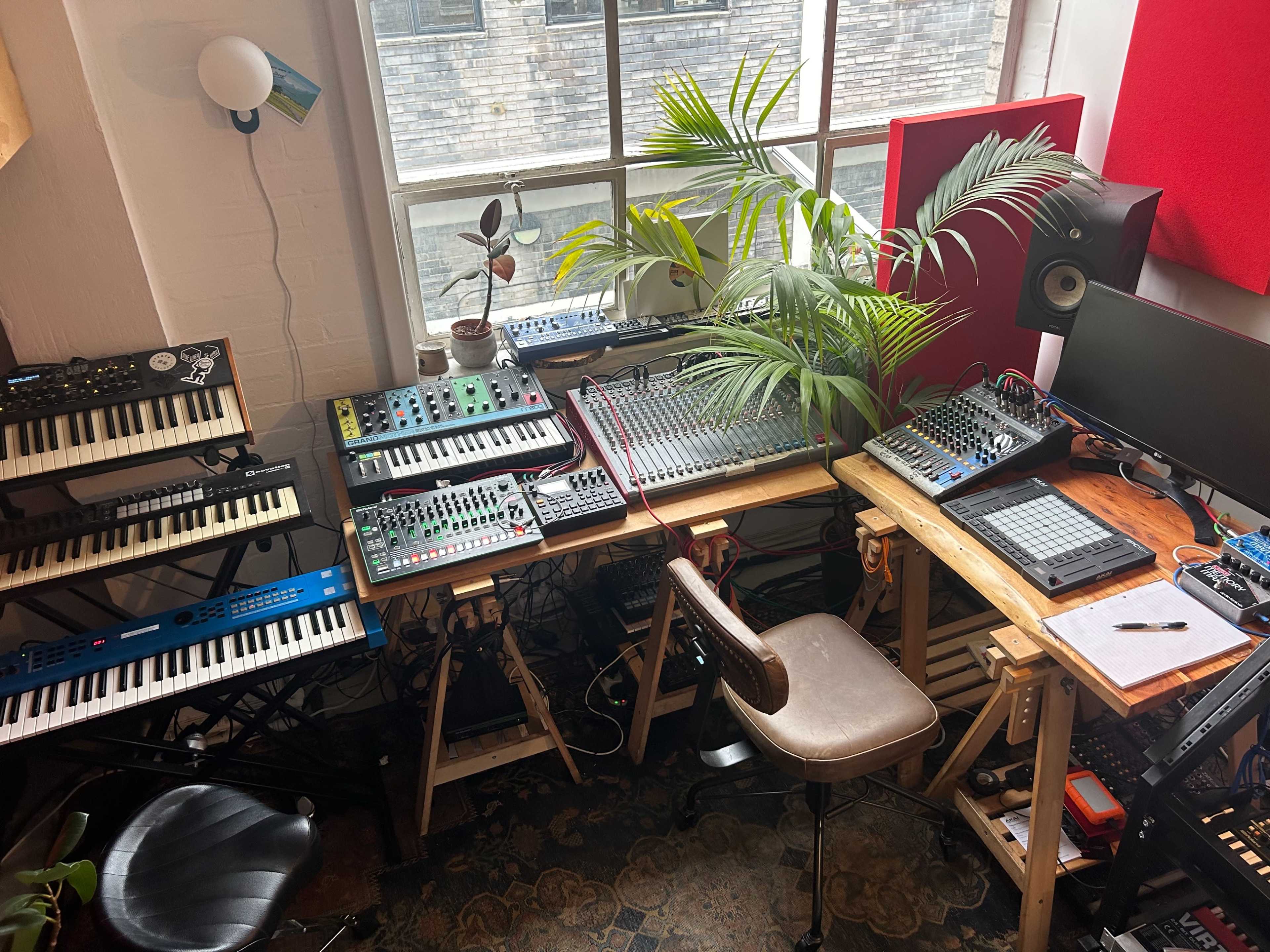 State of the art Music Production Studio with great light in the heart of East London Image in Hackney, Hackney, ENG