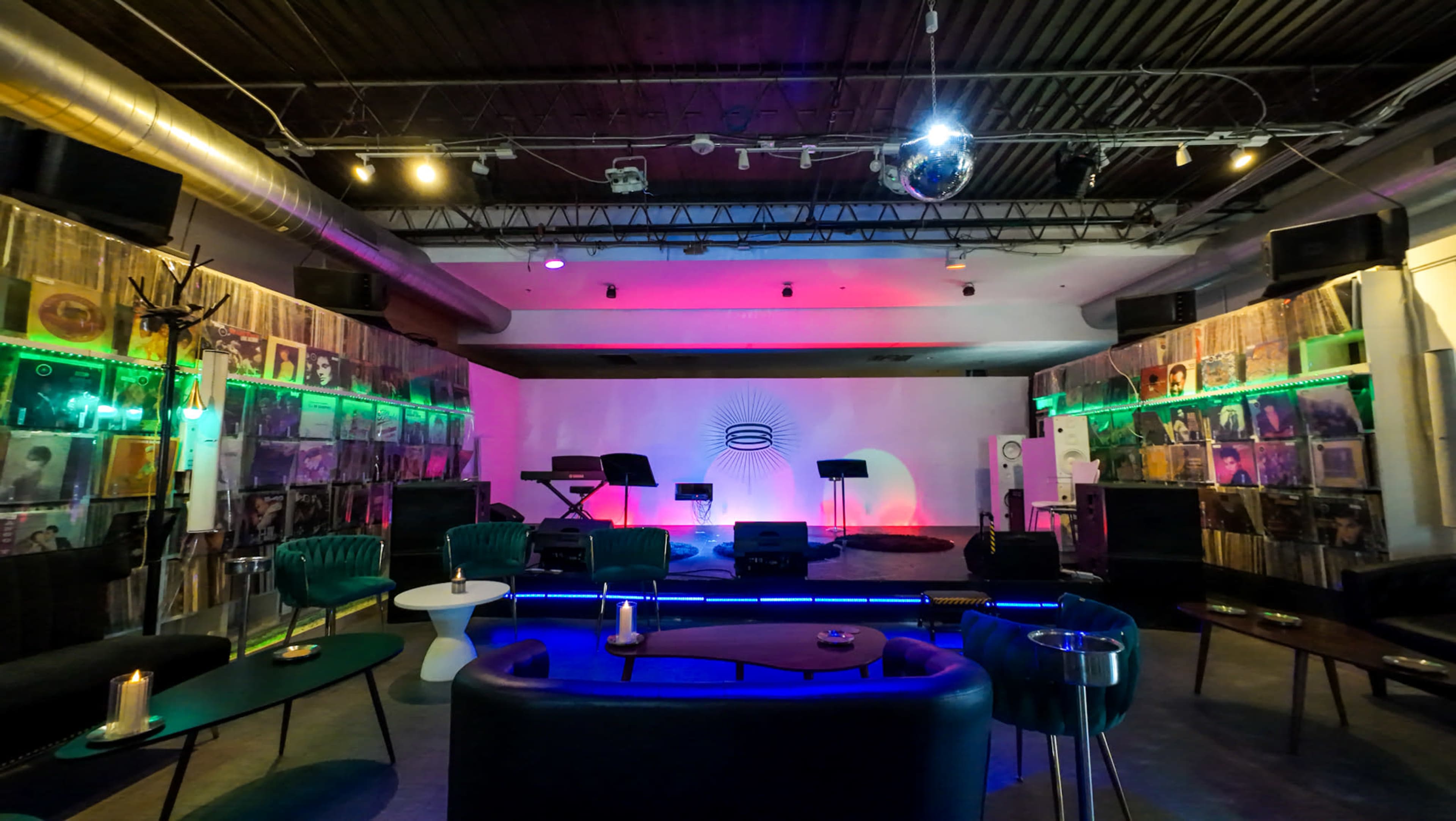 Authentic Vinyl Store & Cocktail Stage Venue - Perfect for Creative Events or Shoots Image in Central Arlington, Arlington, TX