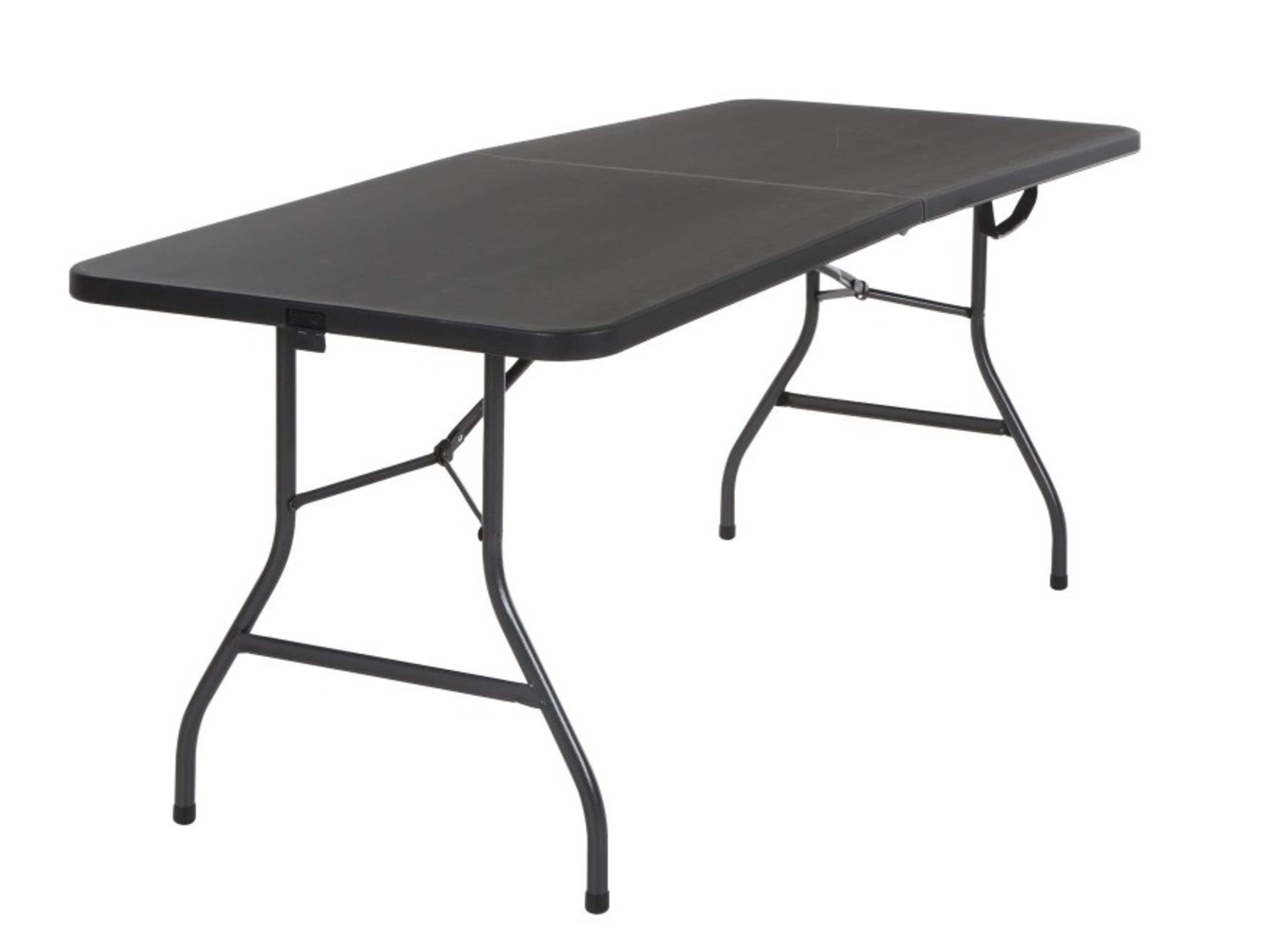 Premium 6ft Black Folding Table