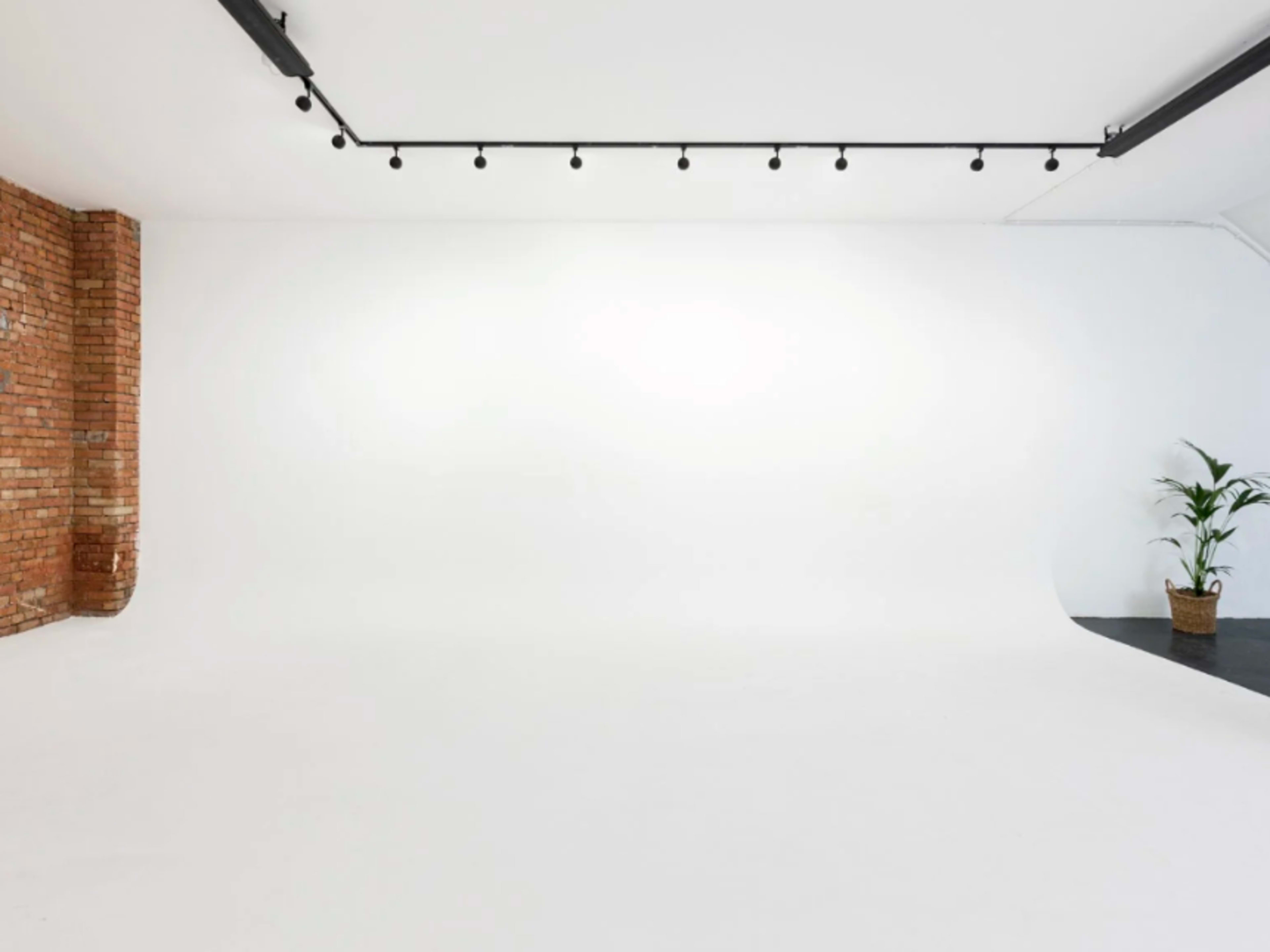 Fresh white cove repaint