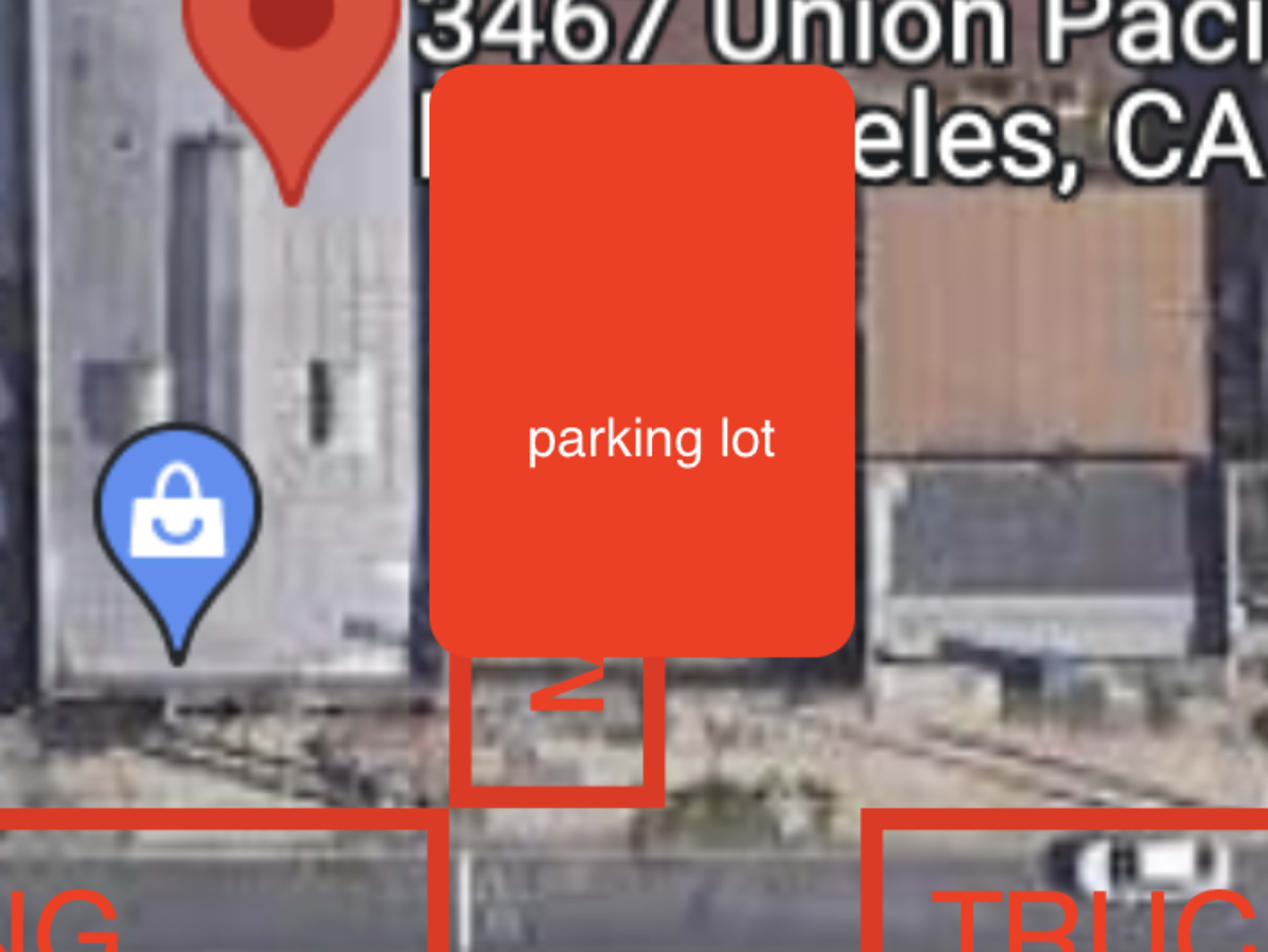 Neighbor's Parking Lot