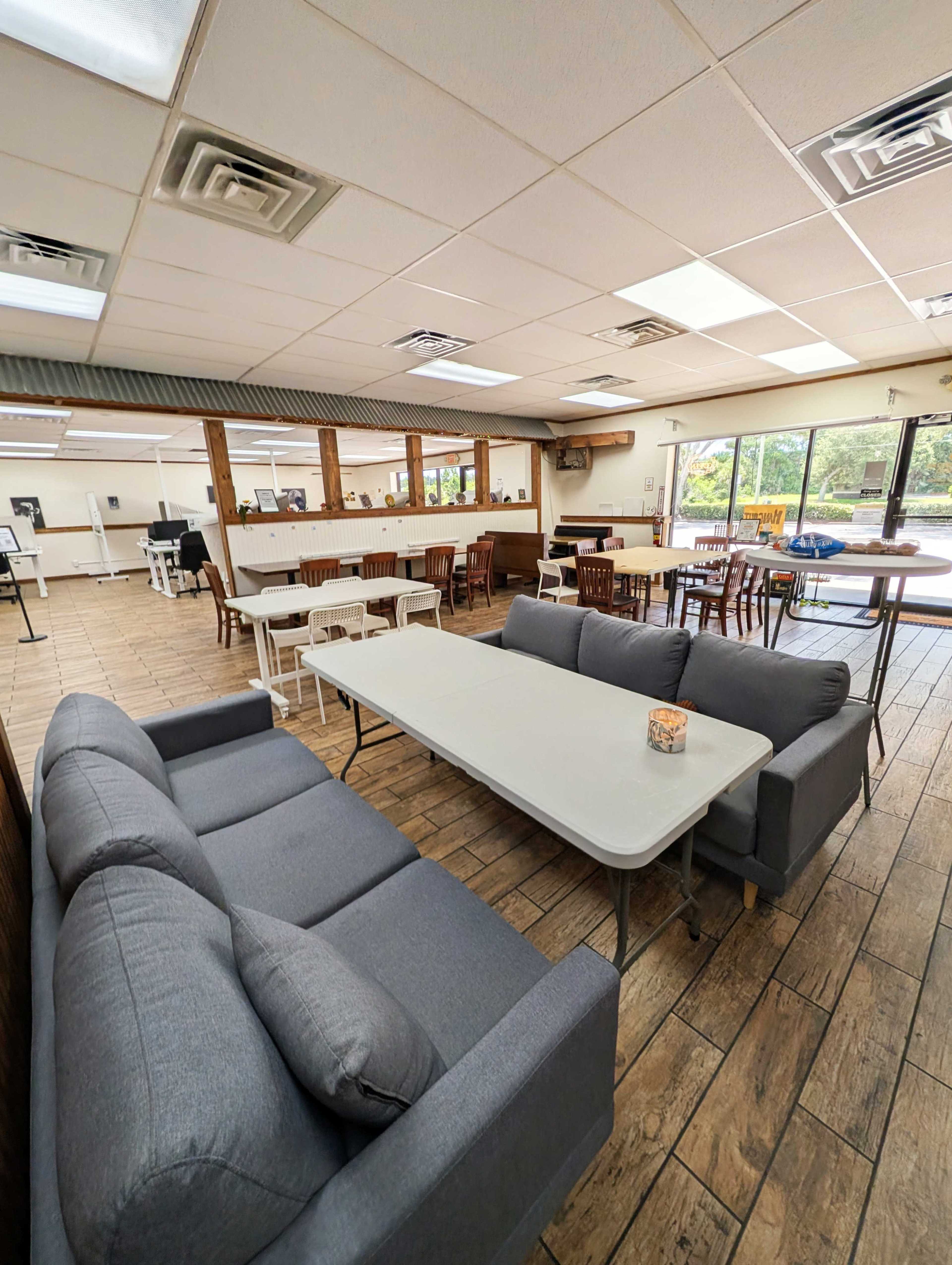 Creative Meeting Space with Coworking & Social Lounge Image in West Melbourne, Melbourne, FL