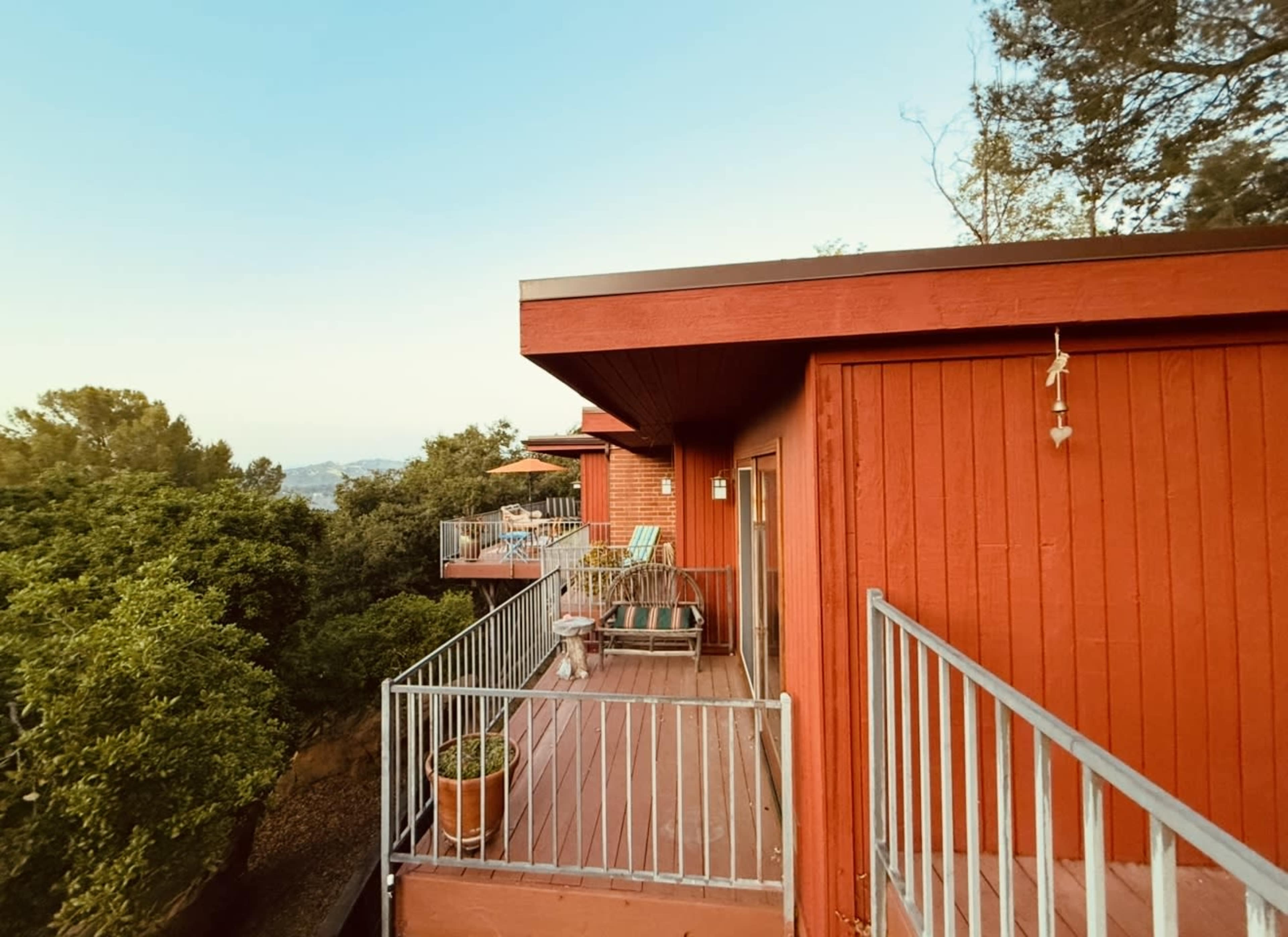 Mid-Century Modern Time Capsule on a Topanga Canyon Hilltop Image in Fernwood, Topanga Canyon, CA