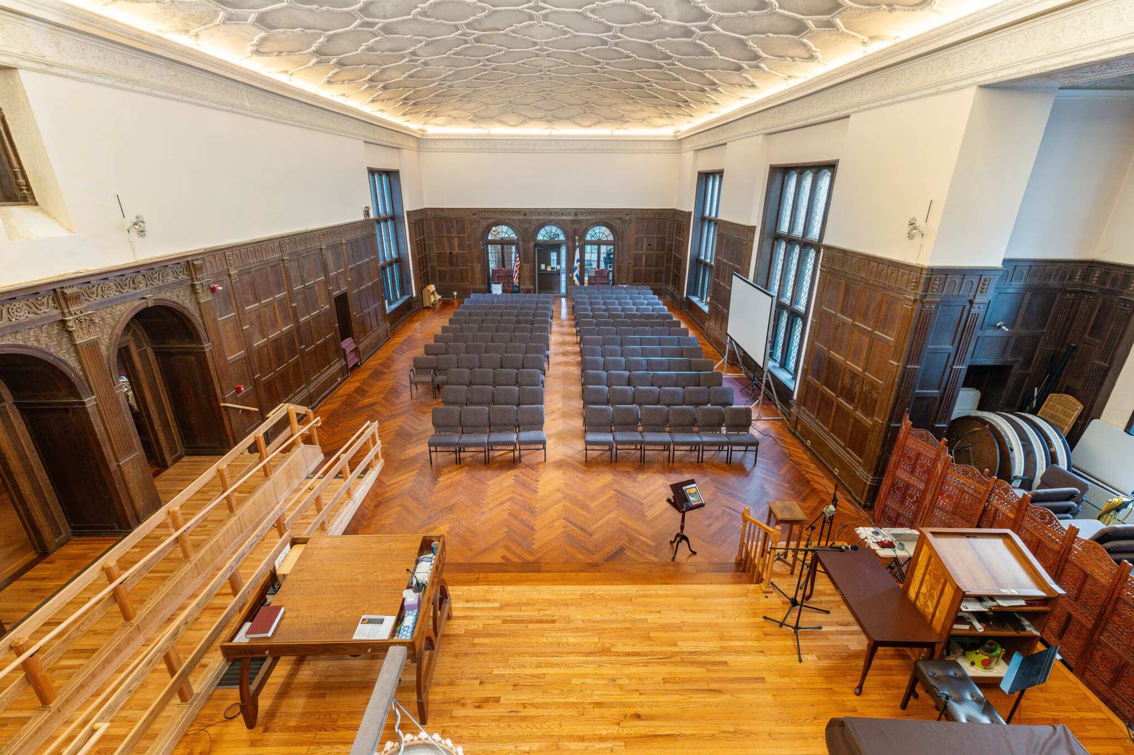 Suburban historic mansion currently used as worship space Image in Upper Dublin Township, Ft. Washington, PA
