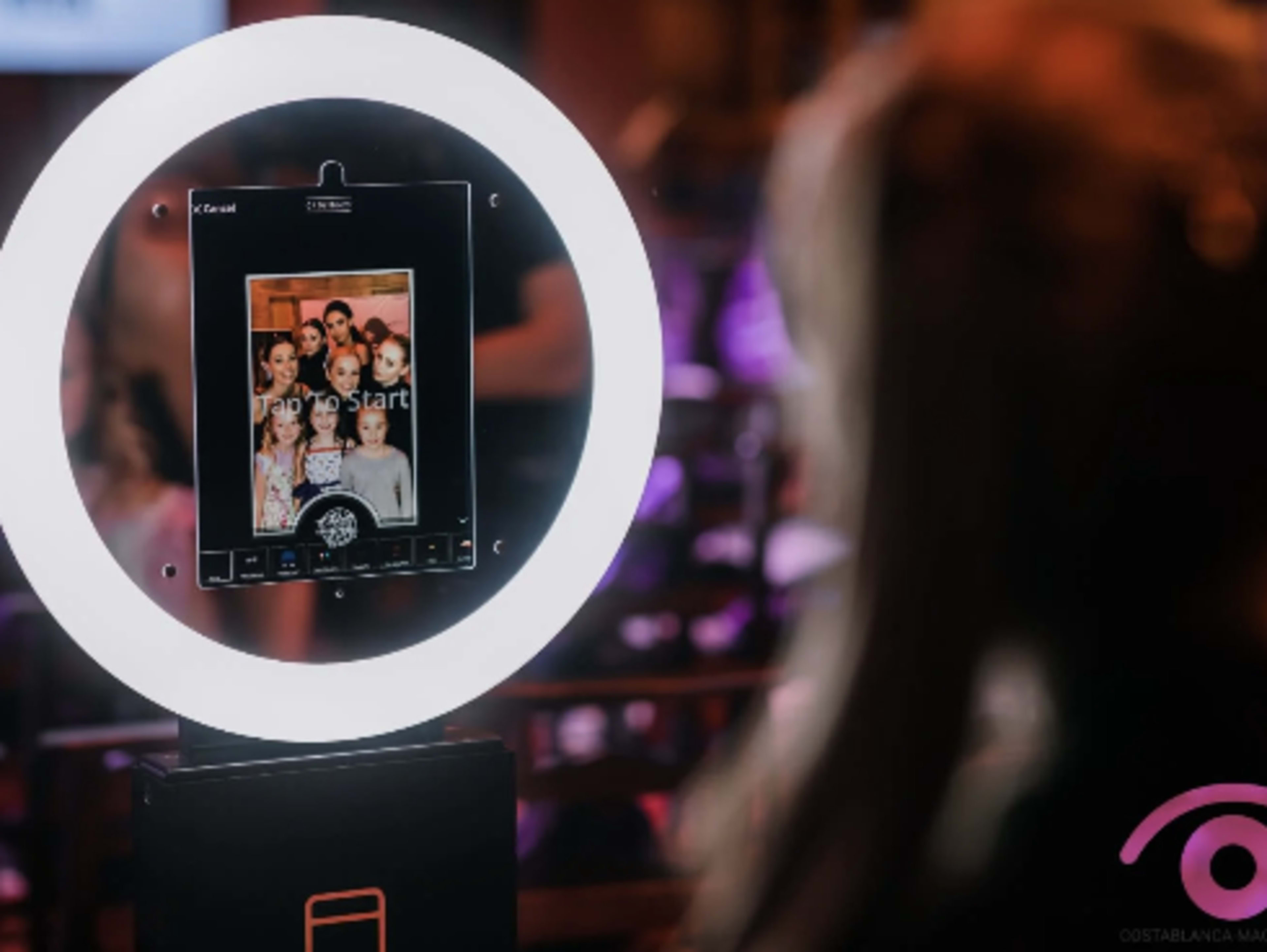 Free Standing Photo Booth