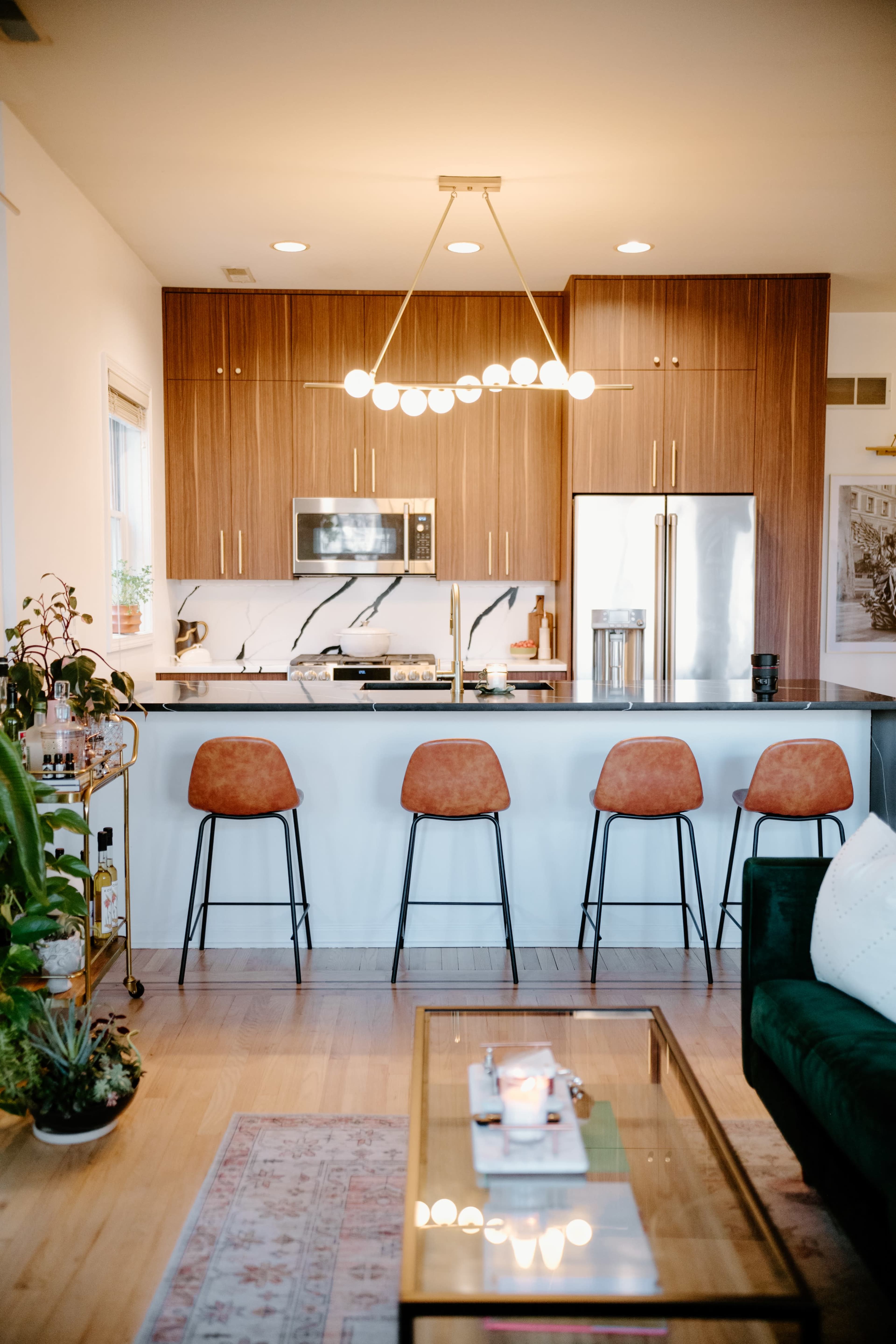 Moody Mid Century Inspired Designer Condo in the Heart of Chicago - a brand content creation dream Image in Uptown, Chicago, IL