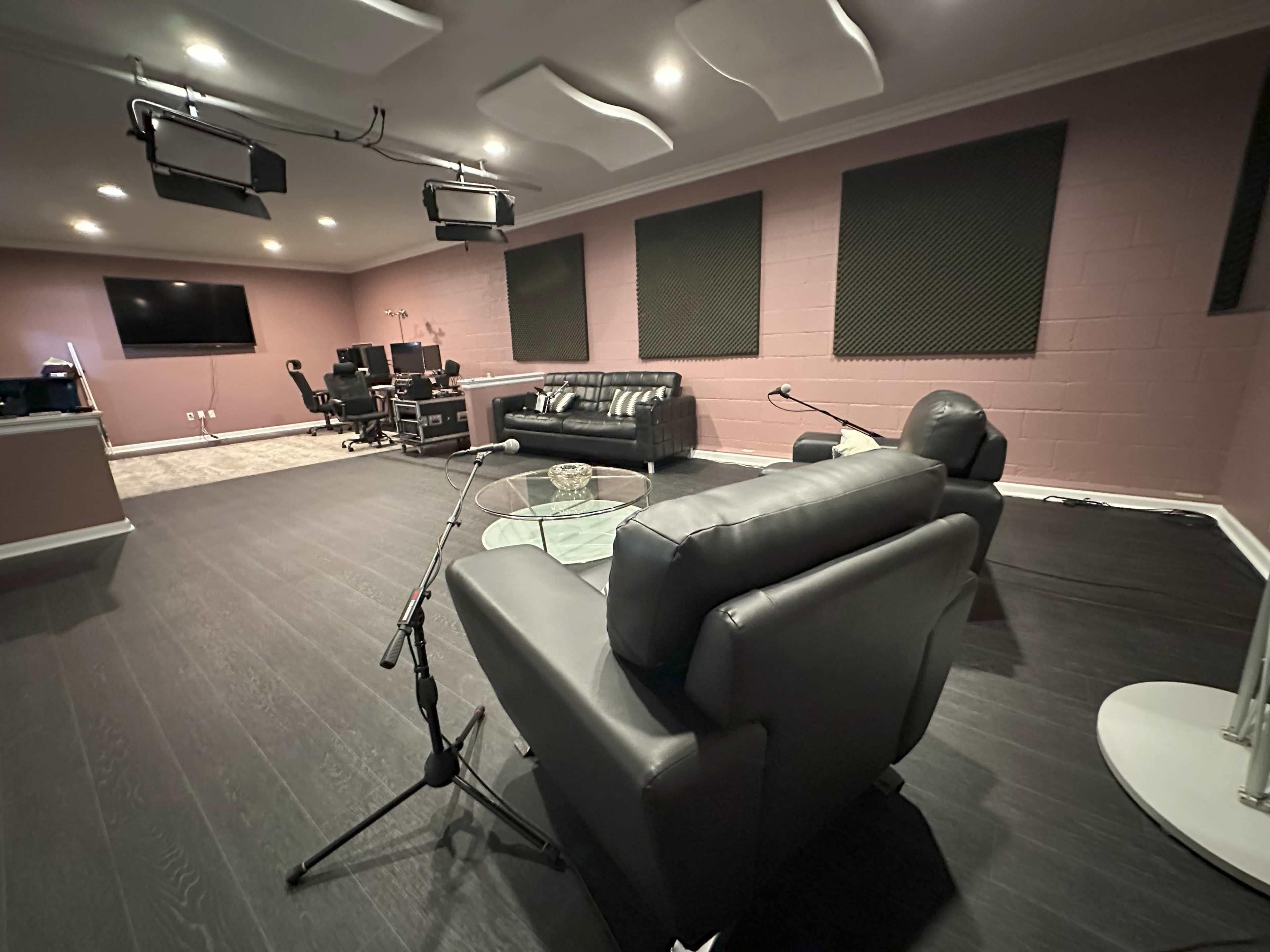 Sound-Ready Podcast Room with Warehouse Vibe Image in Irwindale, Duarte, CA