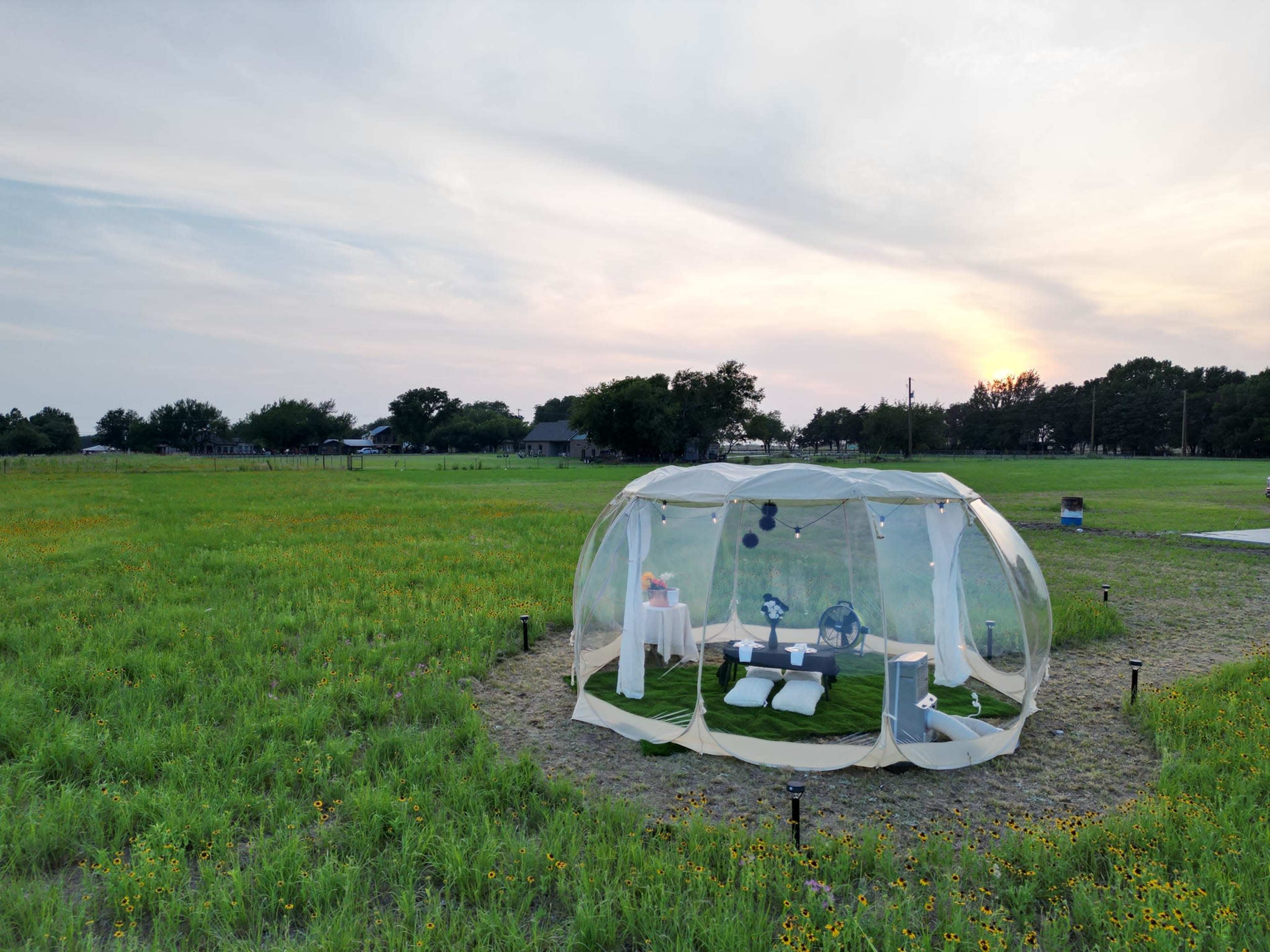 The Bubble Tent Experience Image in Ennis, Ennis, TX