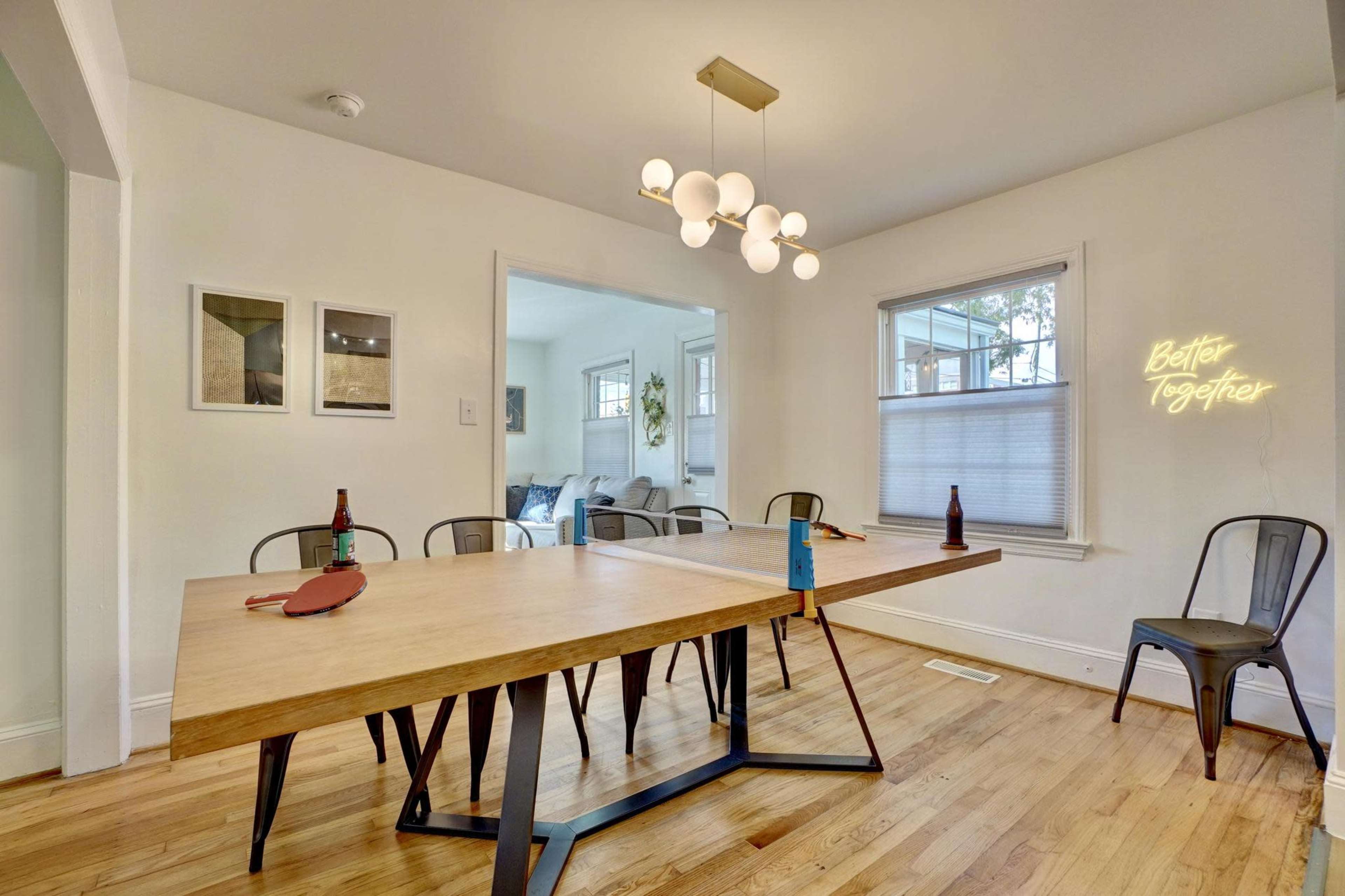 Gather! PingPong~6BR~PorchTV~Walk Dtwn~Pets~15+ Image in Downtown, Raleigh, NC