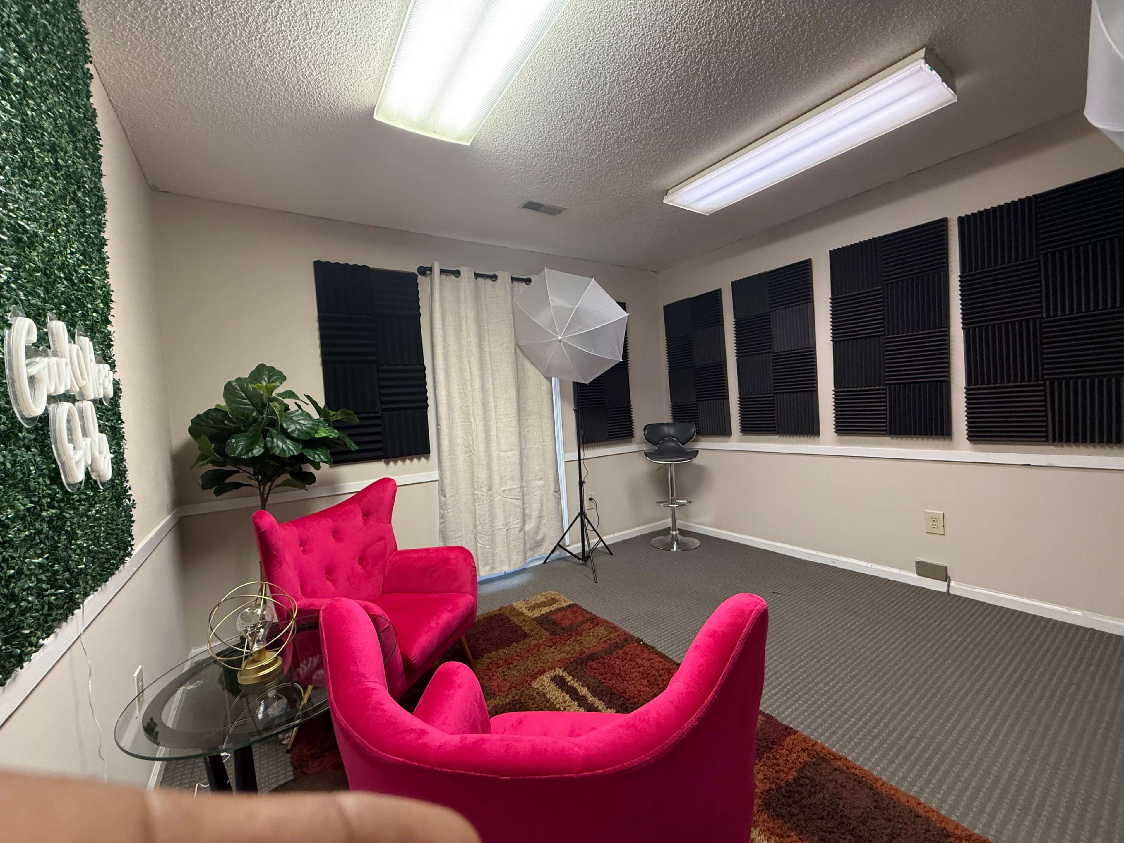 Cozy Podcast Greenspace Studio Image in Summerville, Summerville, SC