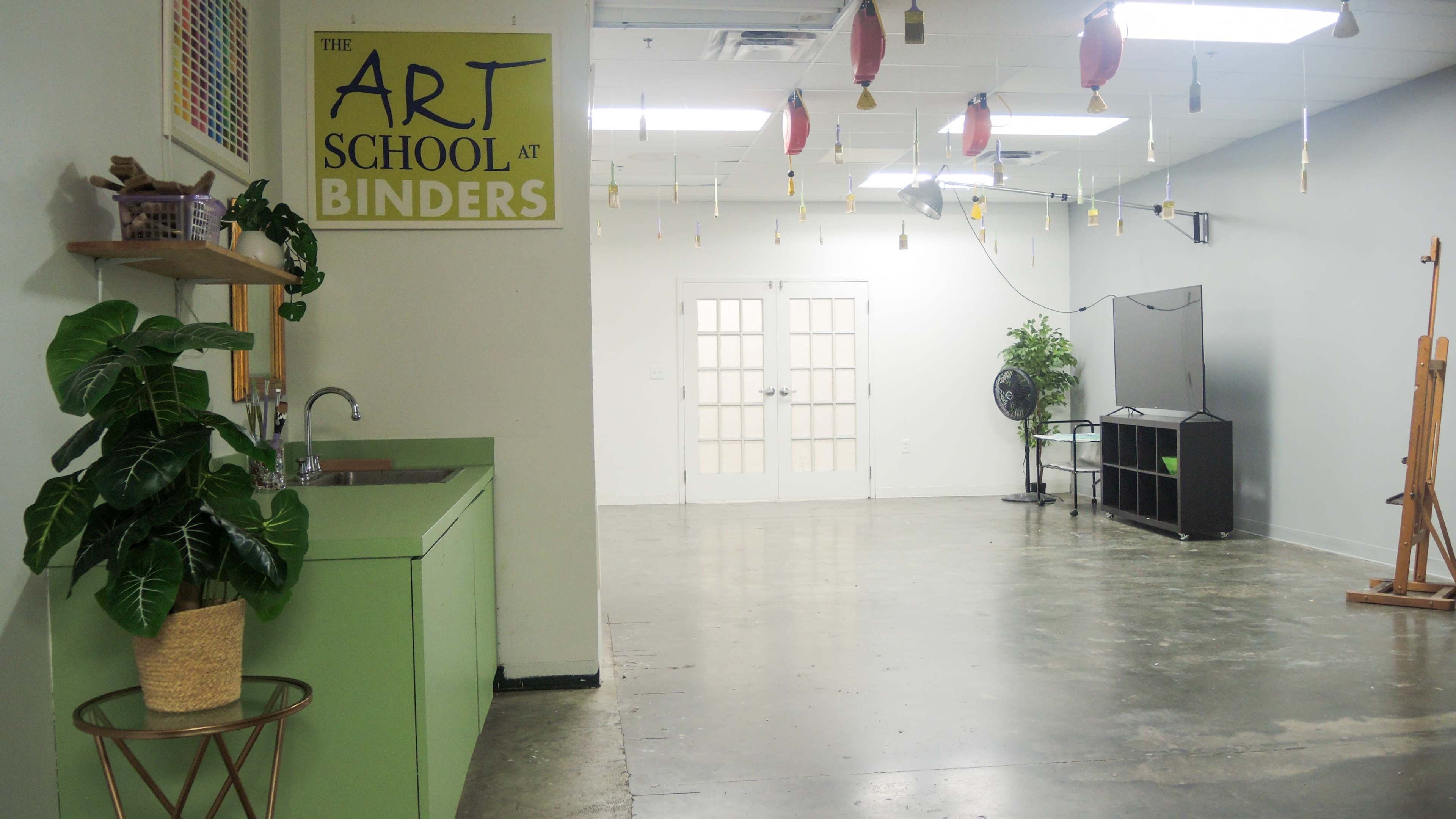 Bright studio, located inside Atlanta's oldest and most iconic art store. Image in Buckhead, Buckhead, GA