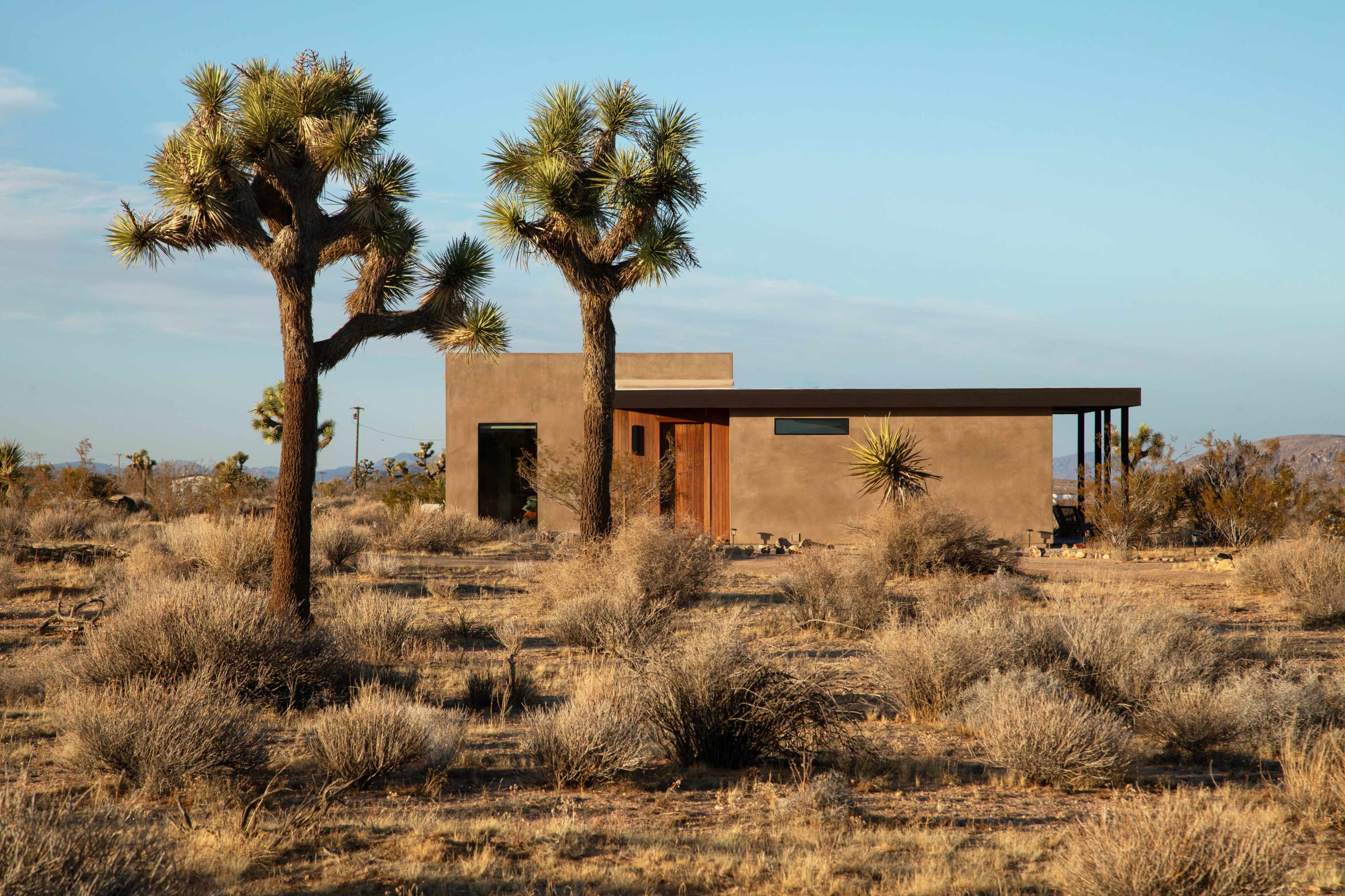 Modern Desert House + Landscape Image in , Yucca Valley, CA