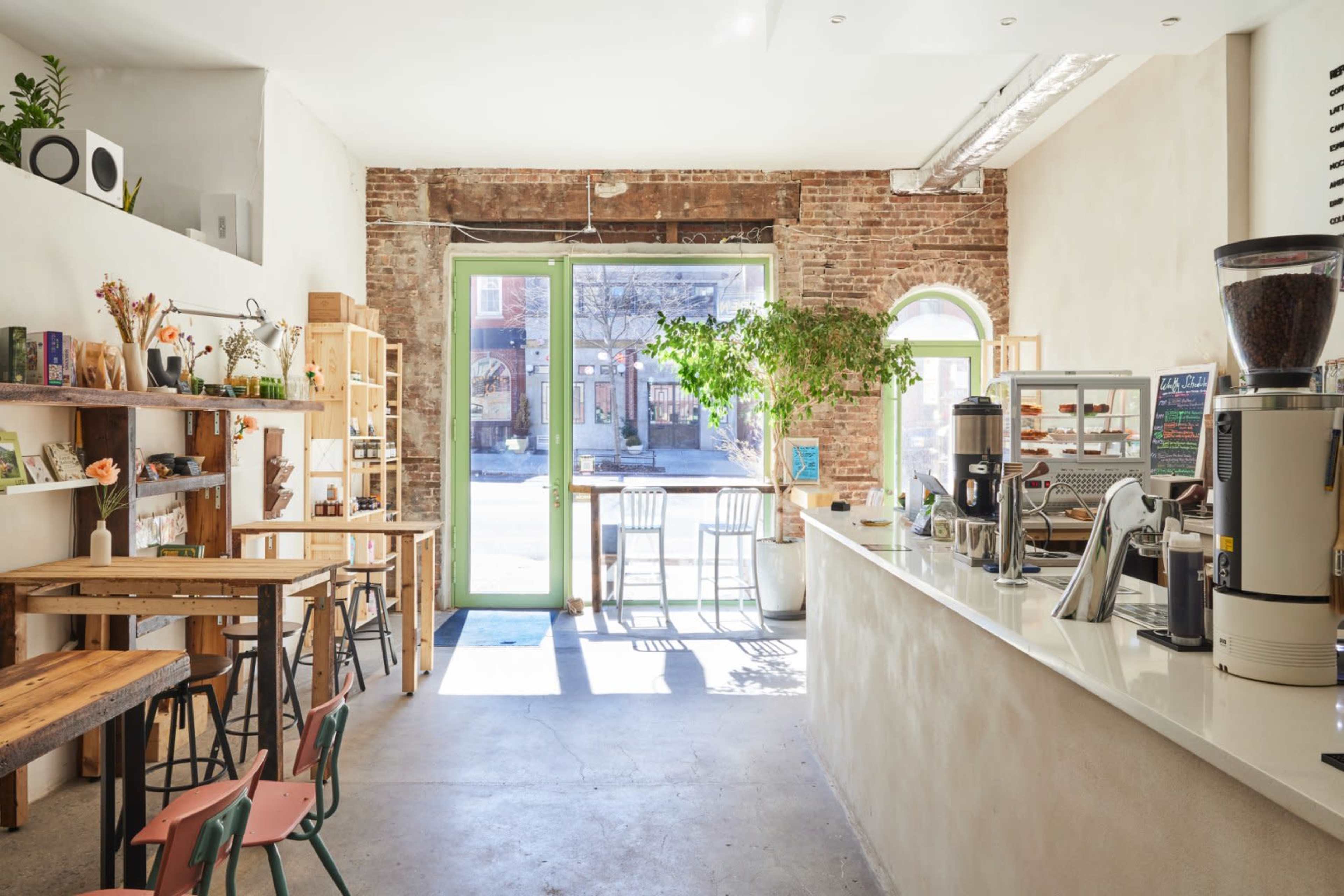 Sustainable and Serene Cafe in Williamsburg Image in Williamsburg, Brooklyn, NY