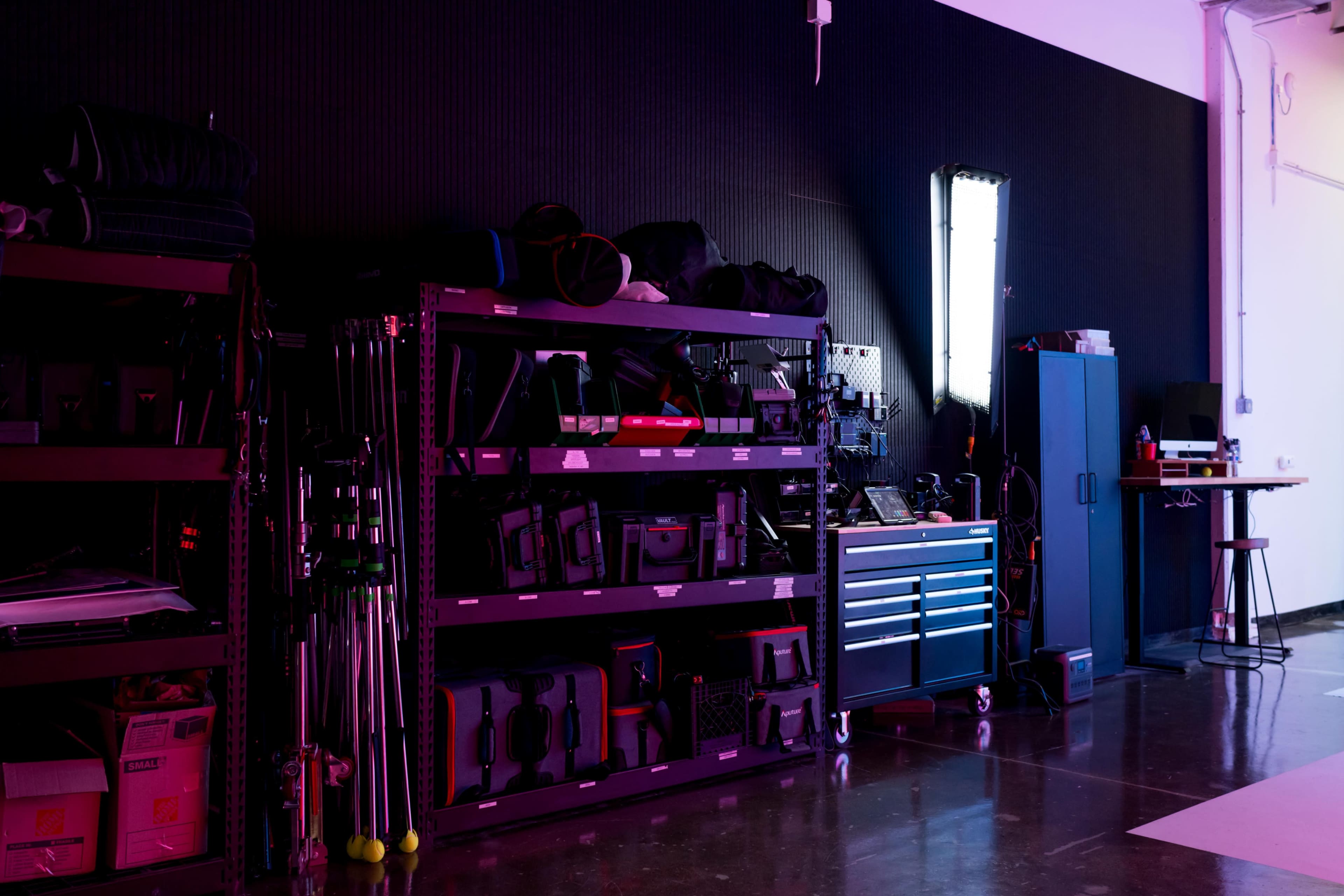 Cyc wall production studio Image in Naperville Park District, Naperville, IL
