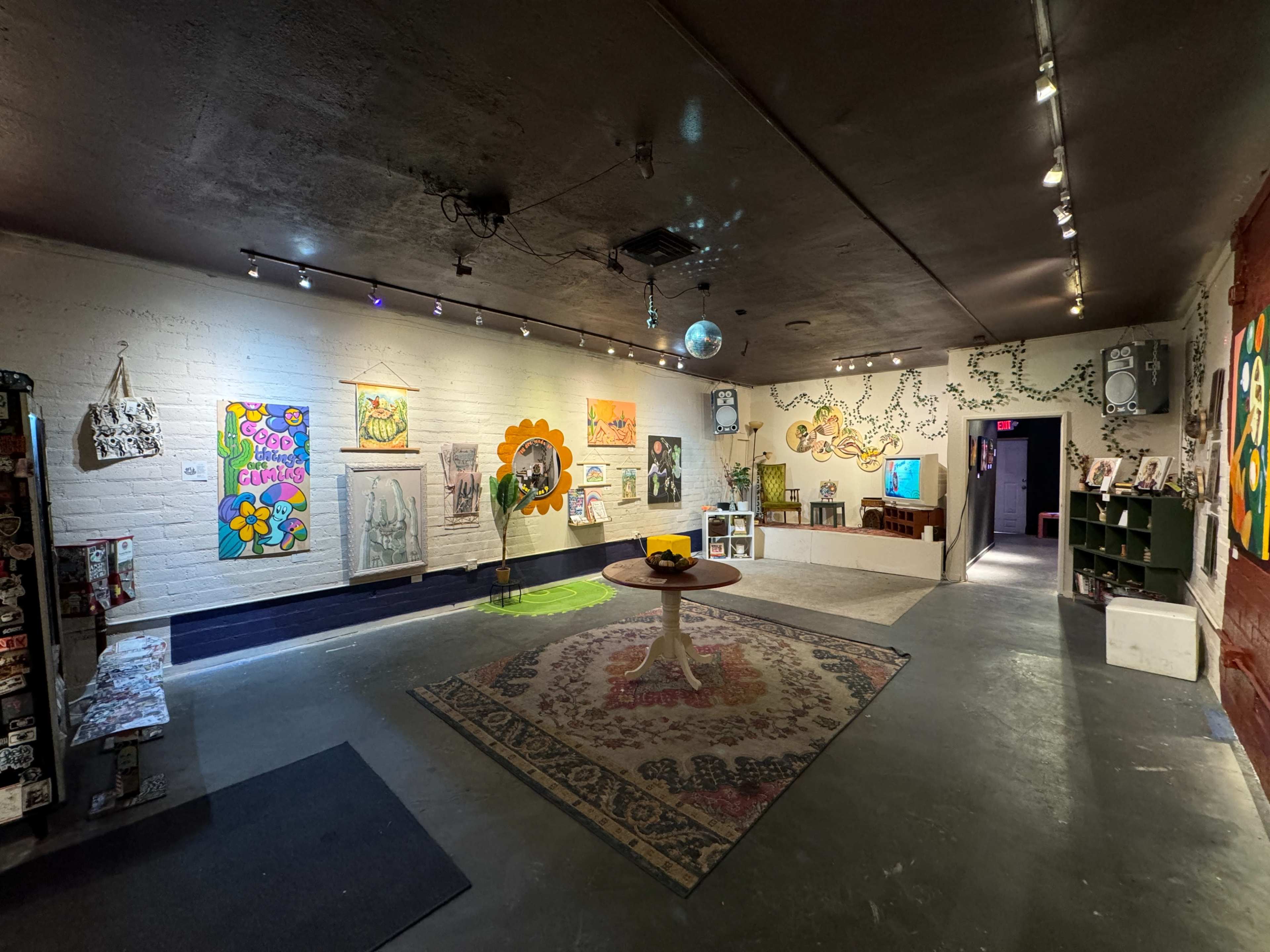 Recycled Propaganda: Urban Art Gallery Image in Downtown Las Vegas, Las Vegas, NV