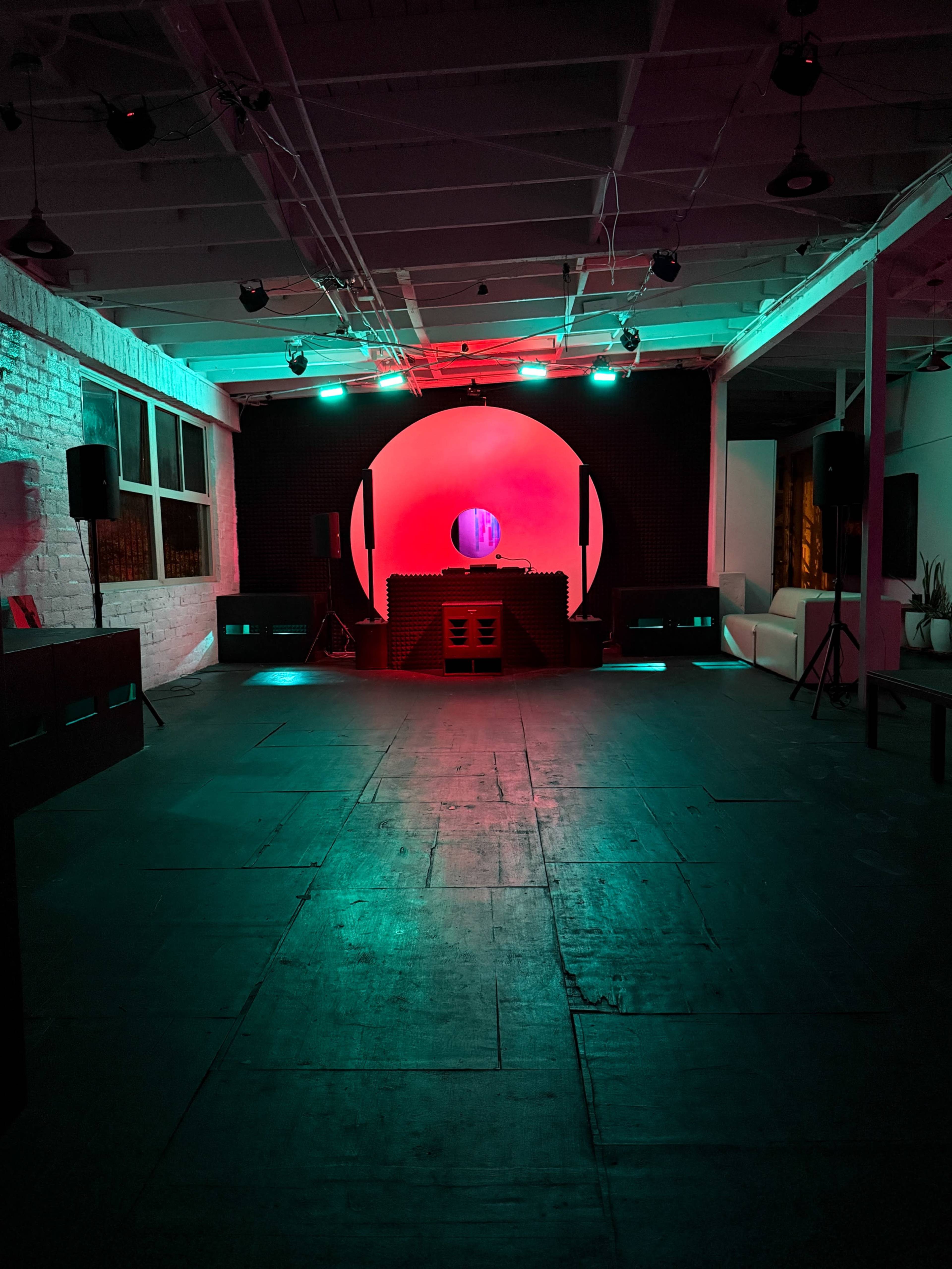 Godspeed Labs | Multi-Room Event Space with Custom DJ Booth