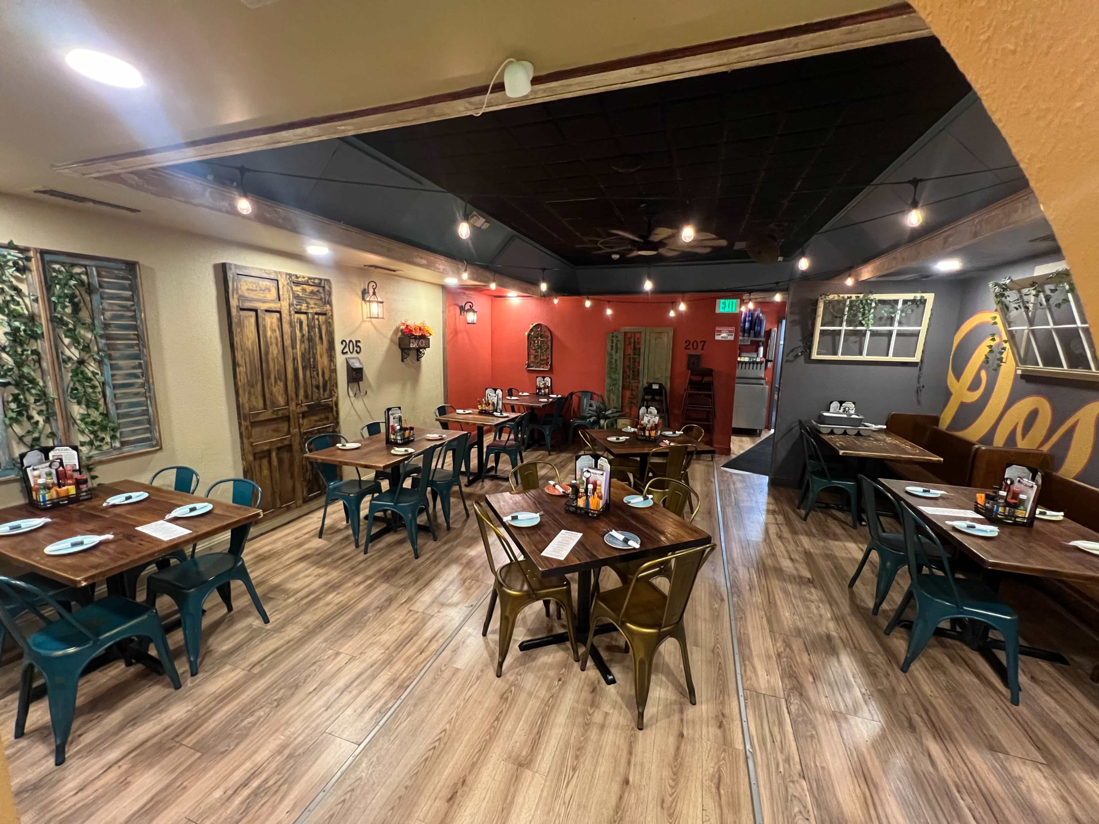Mexican Courtyard Themed Dining/Party Space Image in Towson, Towson, MD